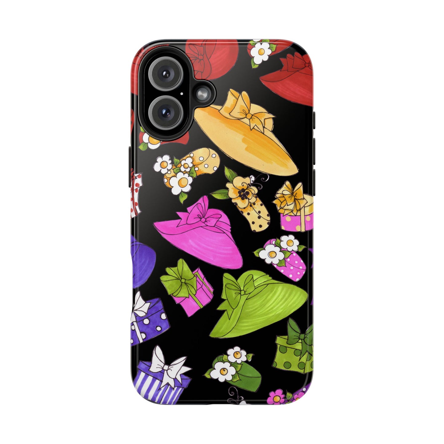 Accessories Tossed Black Phone Case