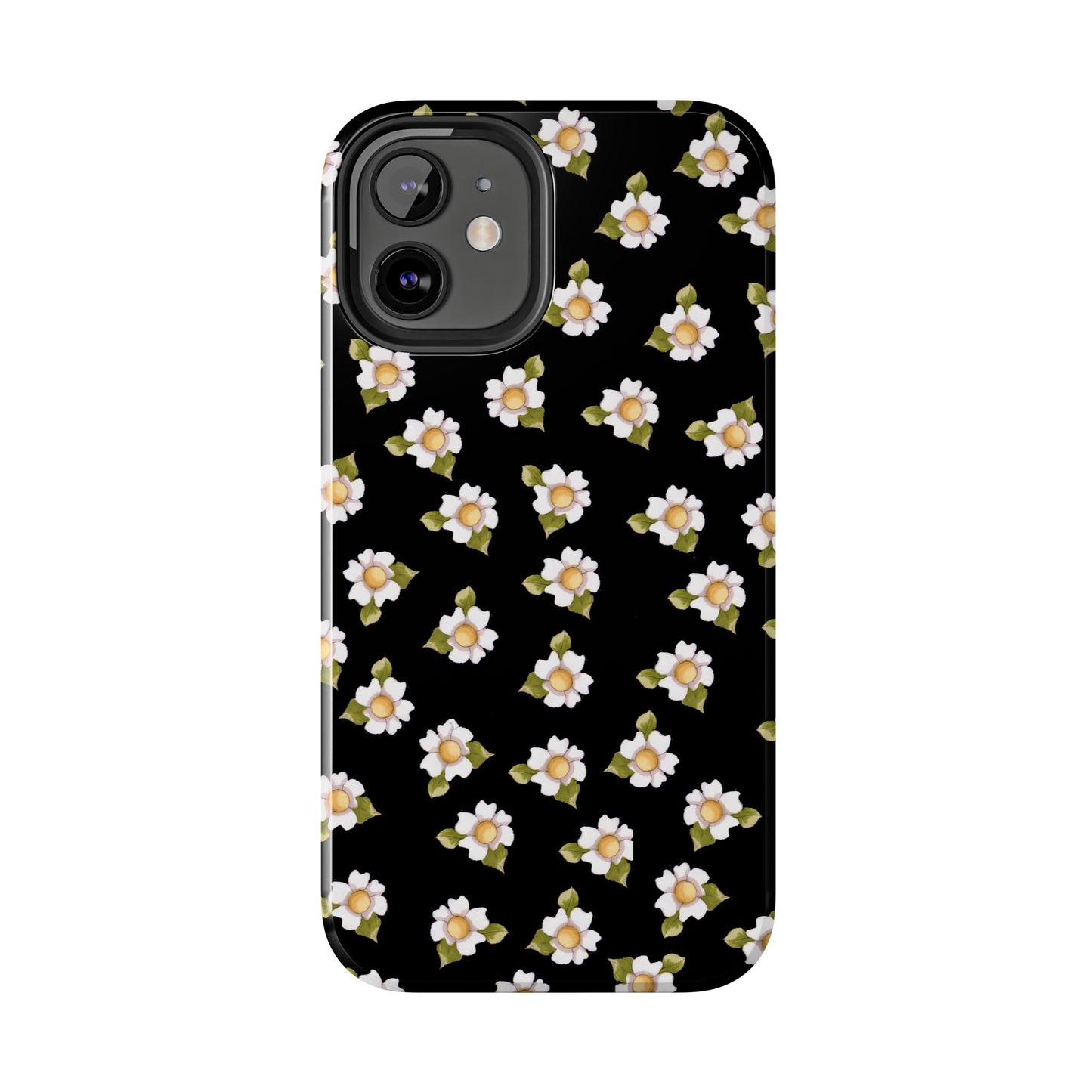 Daisies Black Phone Case