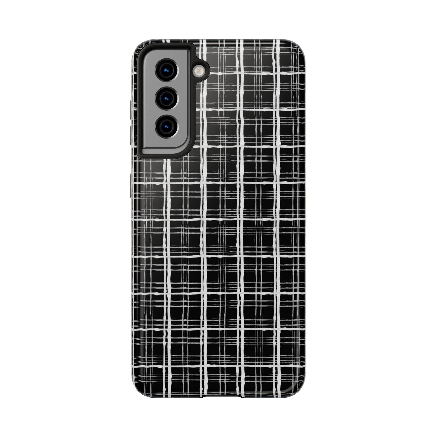 Sophistiplaid Black / White Phone Case