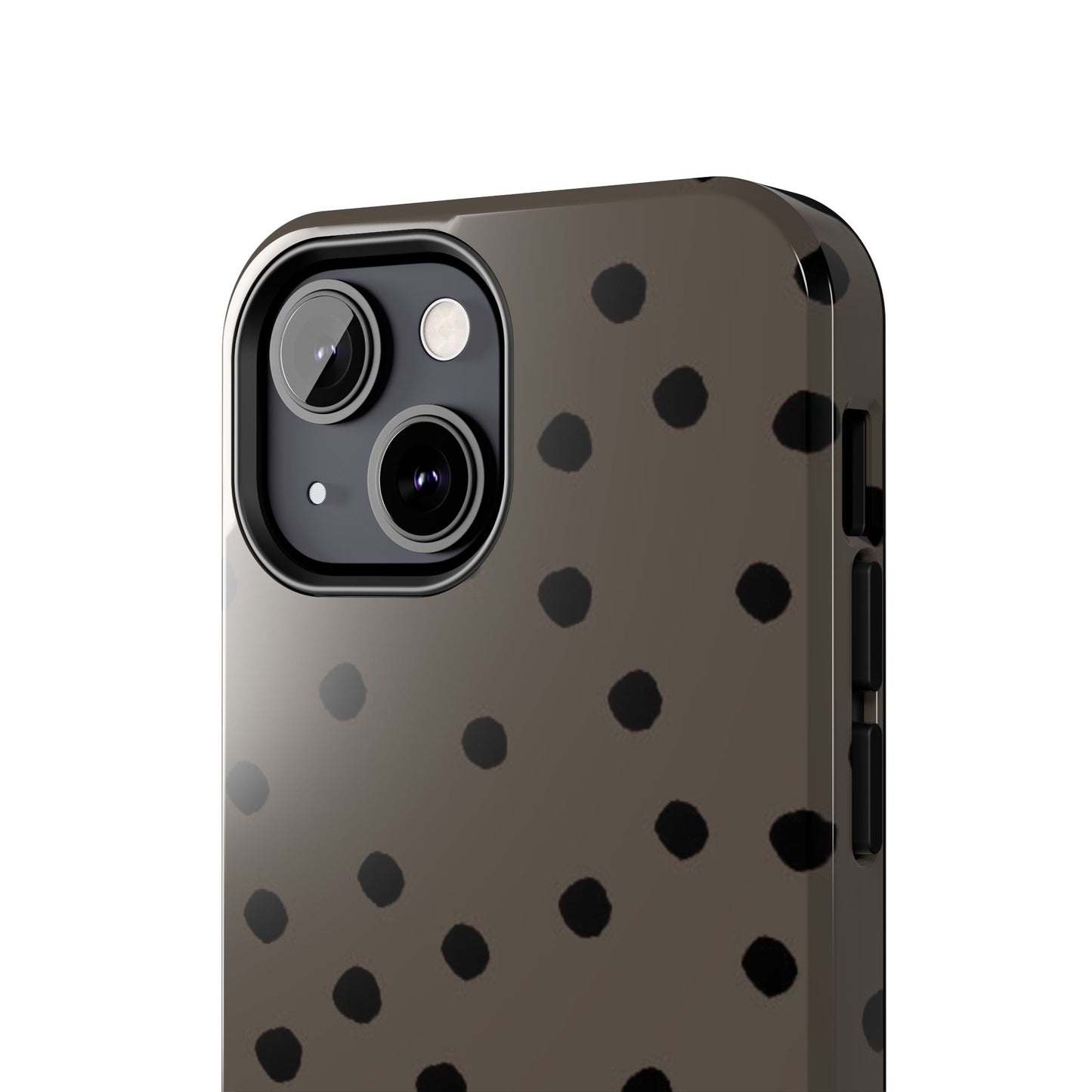 Dinky Dots Toast / Black Phone Case