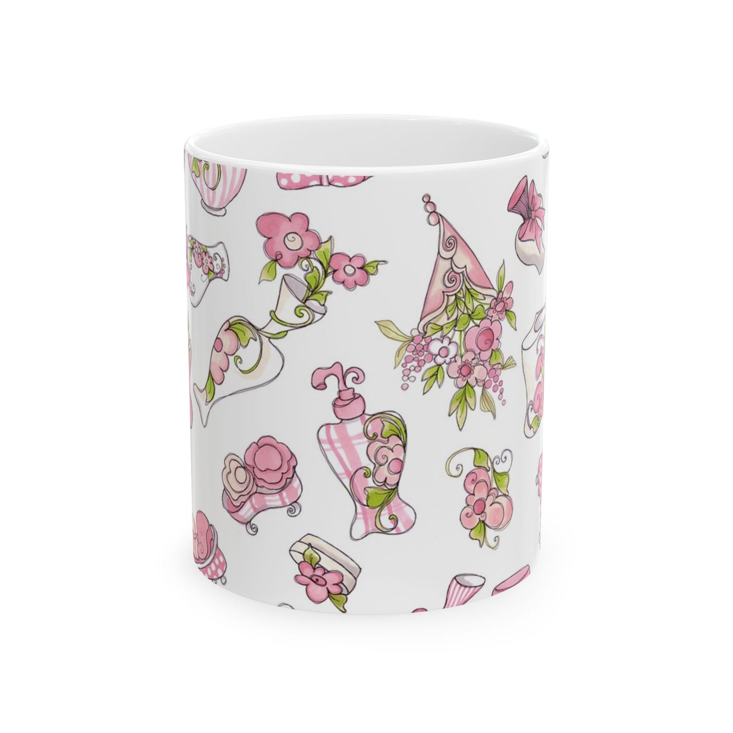 Bath Pretties White Cup