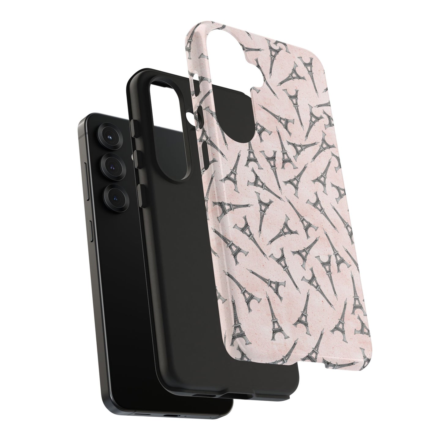 Eifelesque Pink Phone Case