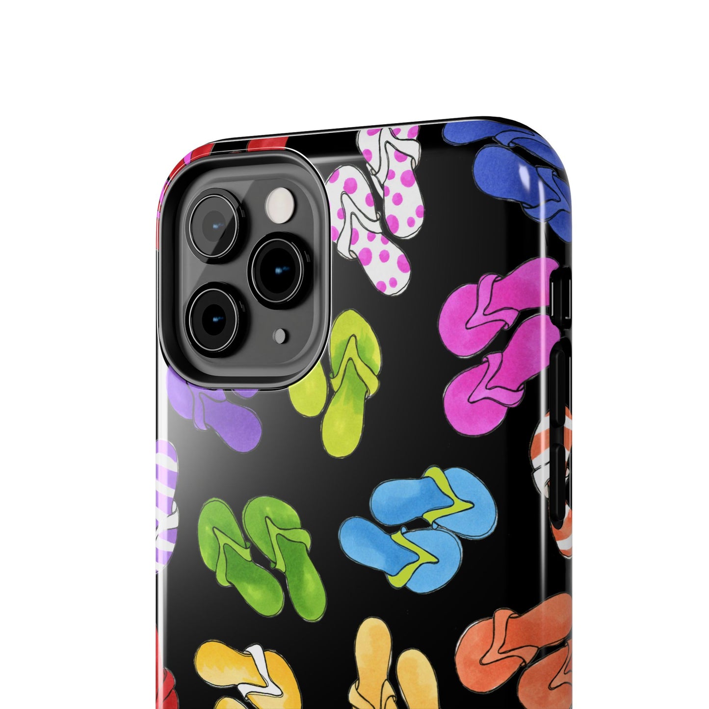 Fun Flops Black Phone Case