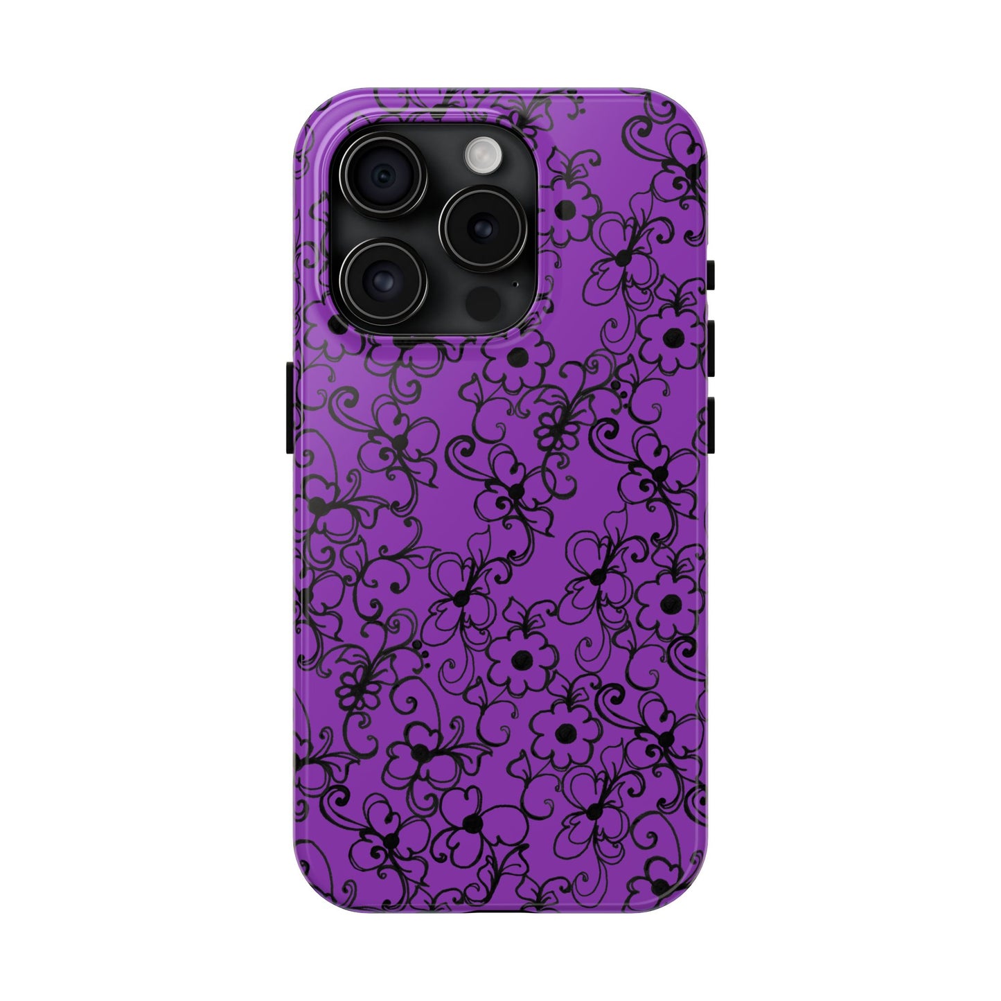 Daisy Jungle Purple Phone Case