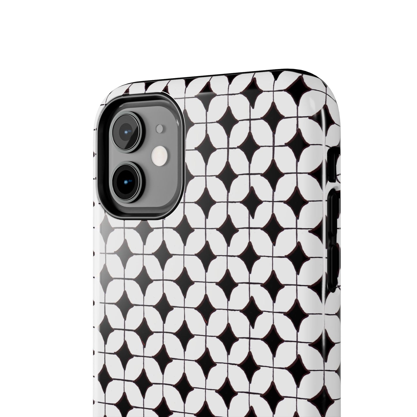 Tile-ish Black Phone Case