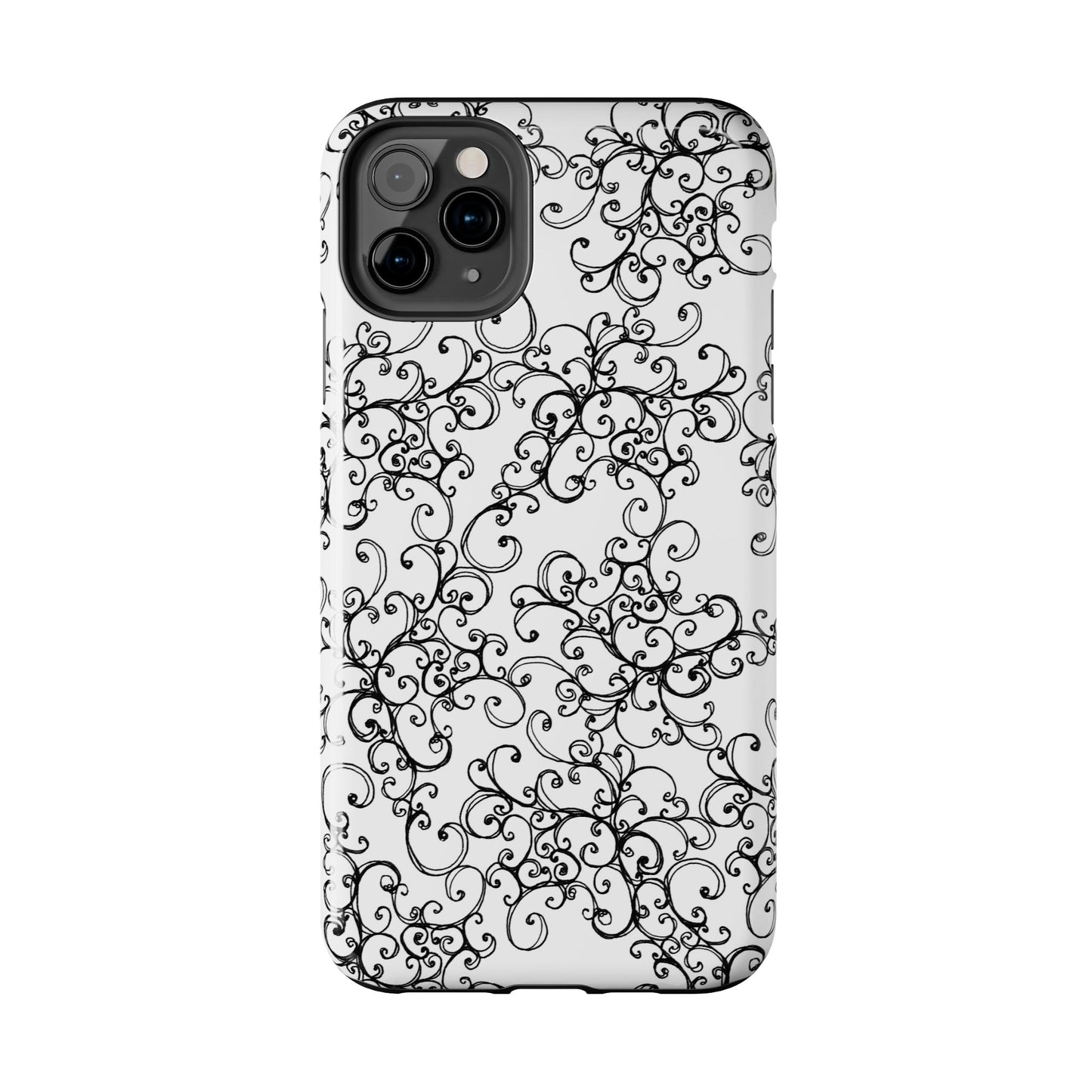 Poodle Scroll Phone Case