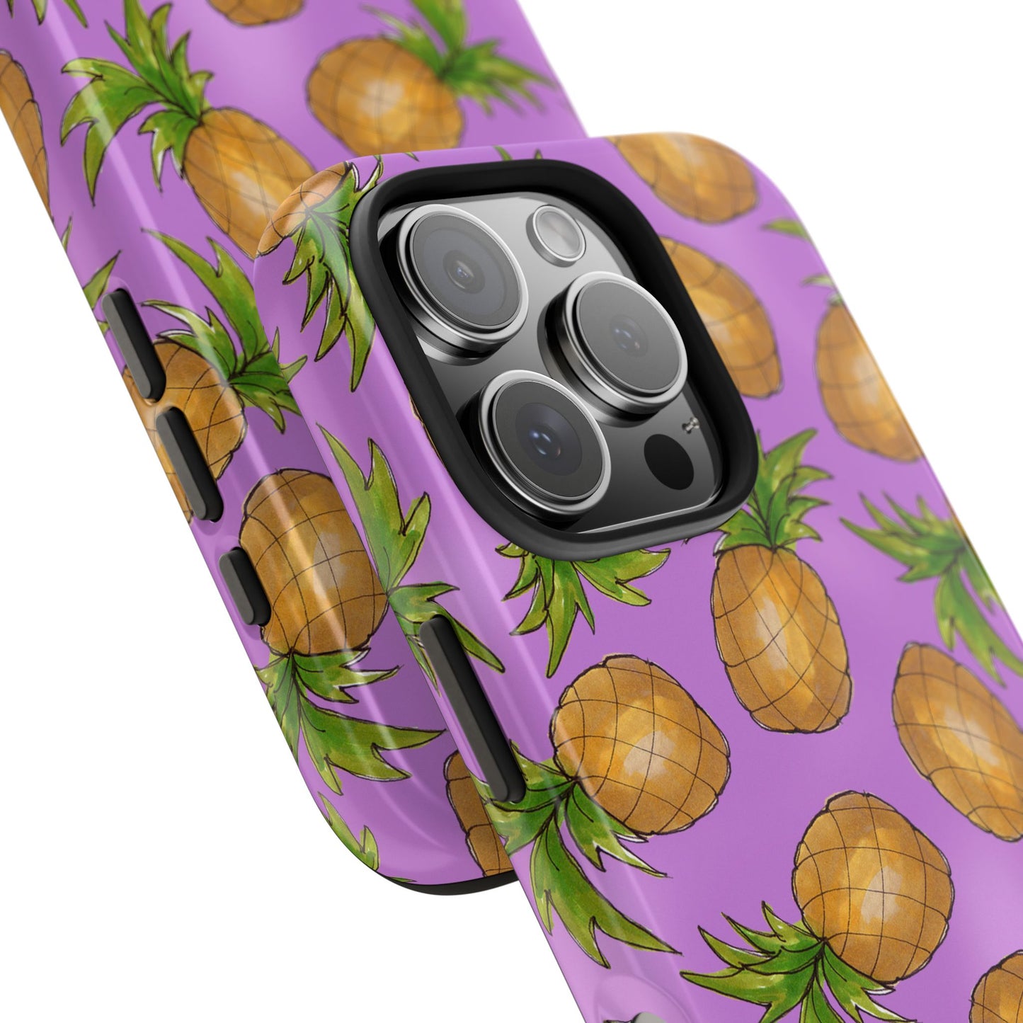 Pineapple Toss Lilac Phone Case