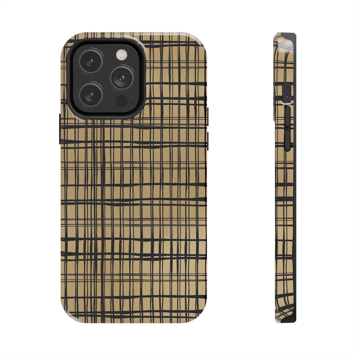 Doggie Fence Tan Phone Case