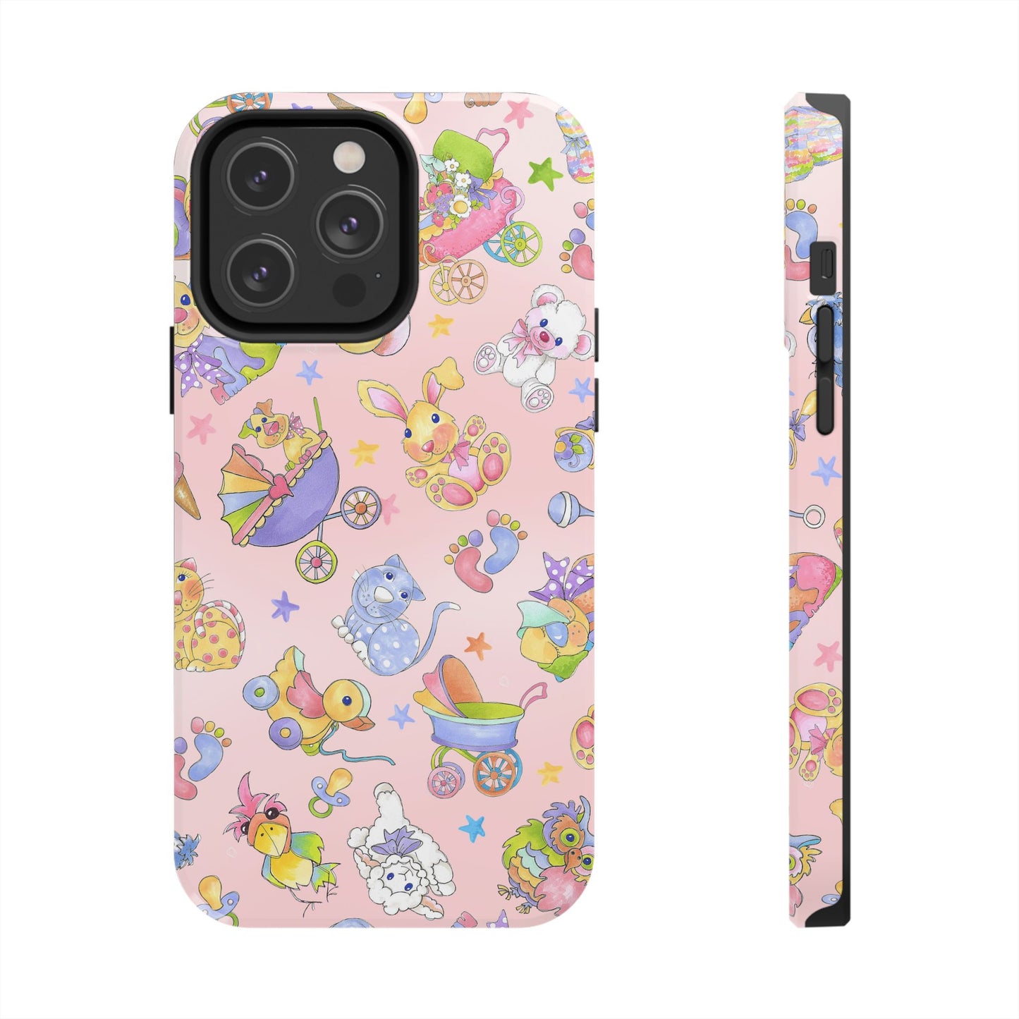 Busy Baby Pink Phone Case