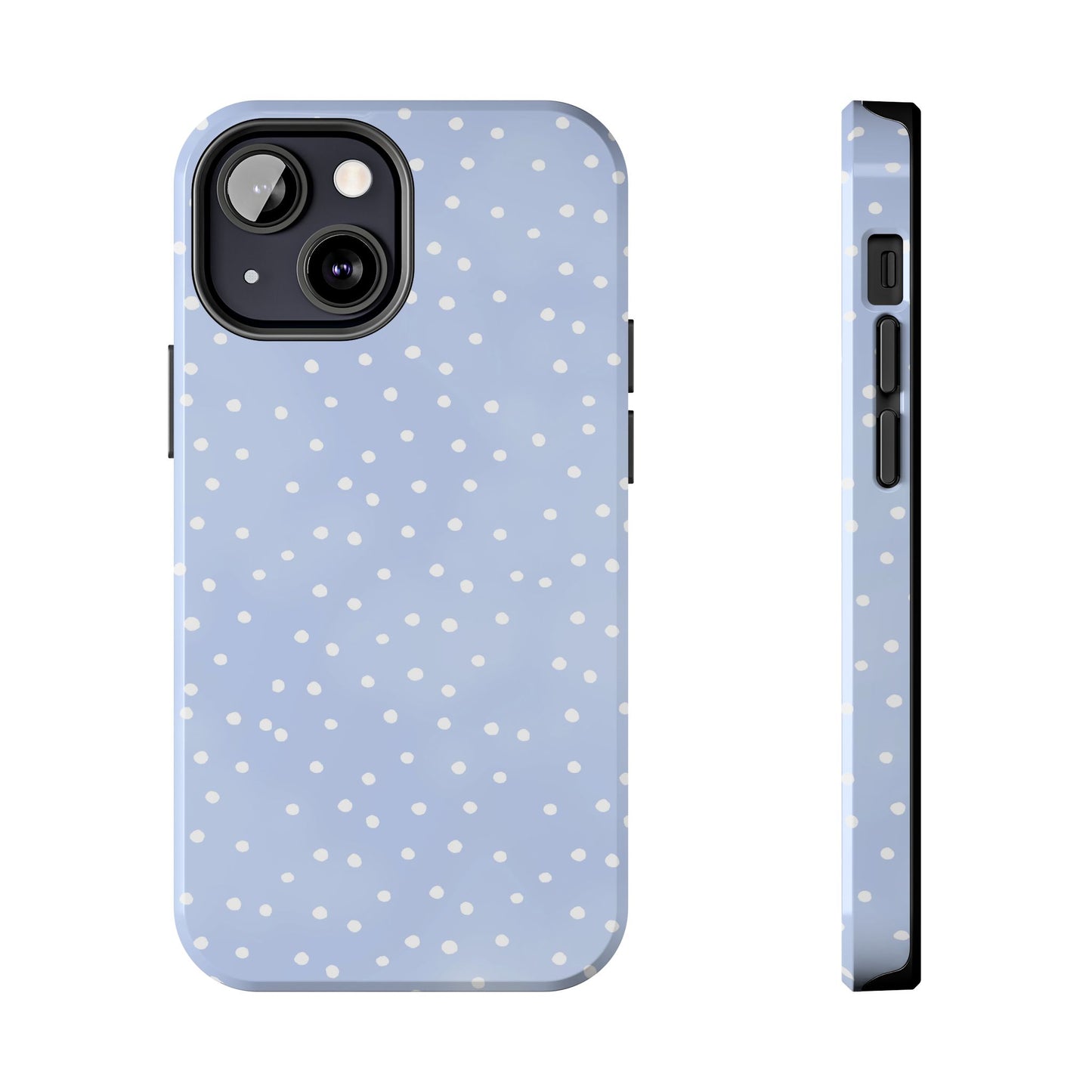 Petite Dots Blue / White Phone Case