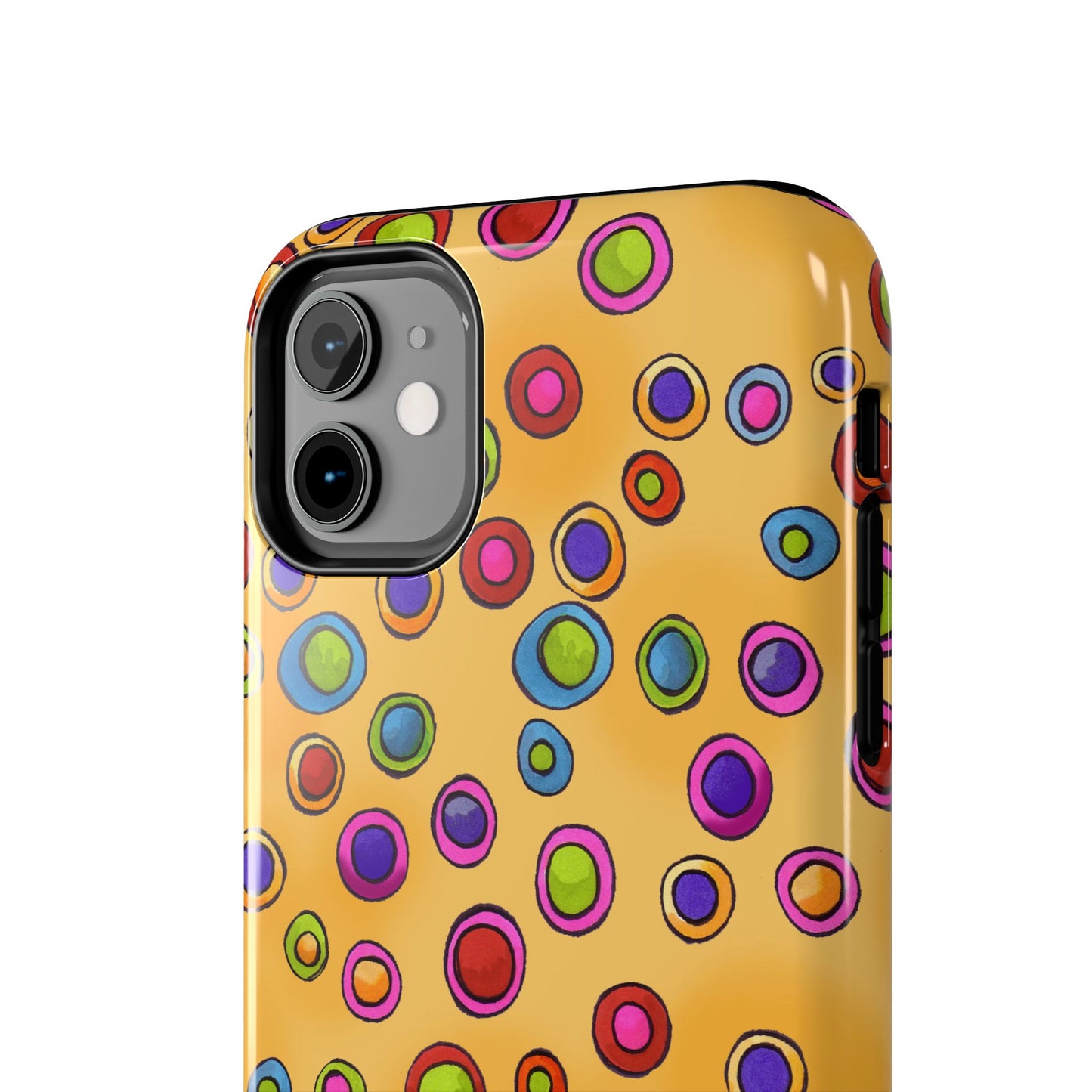Dopey Dots Yellow Phone Case