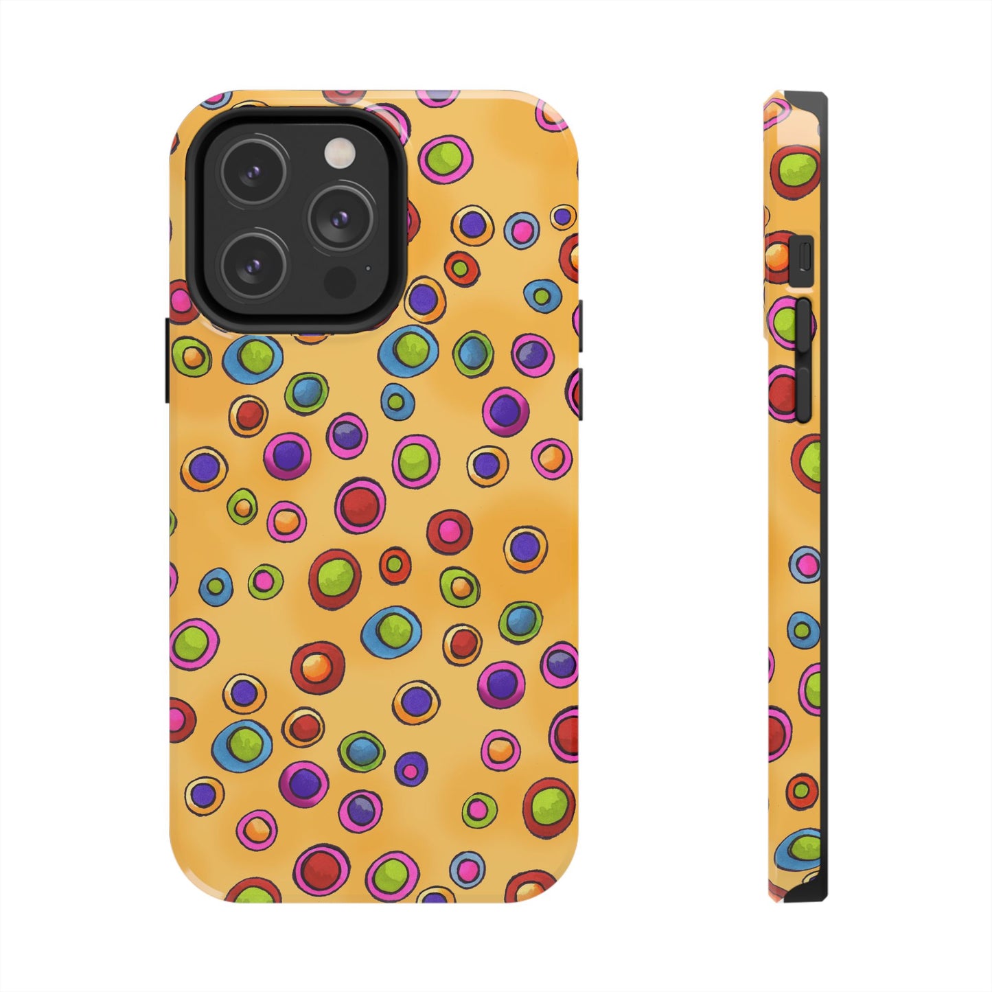 Dopey Dots Yellow Phone Case