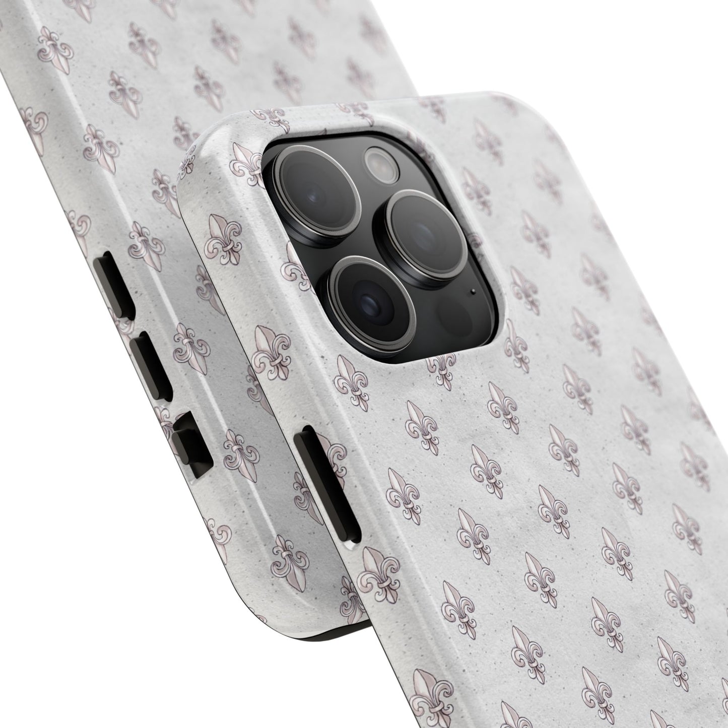 Fleurs Silver Phone Case