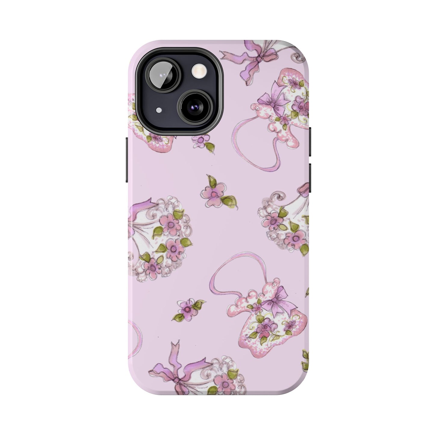 Flower Model Hand Bag Phone Case