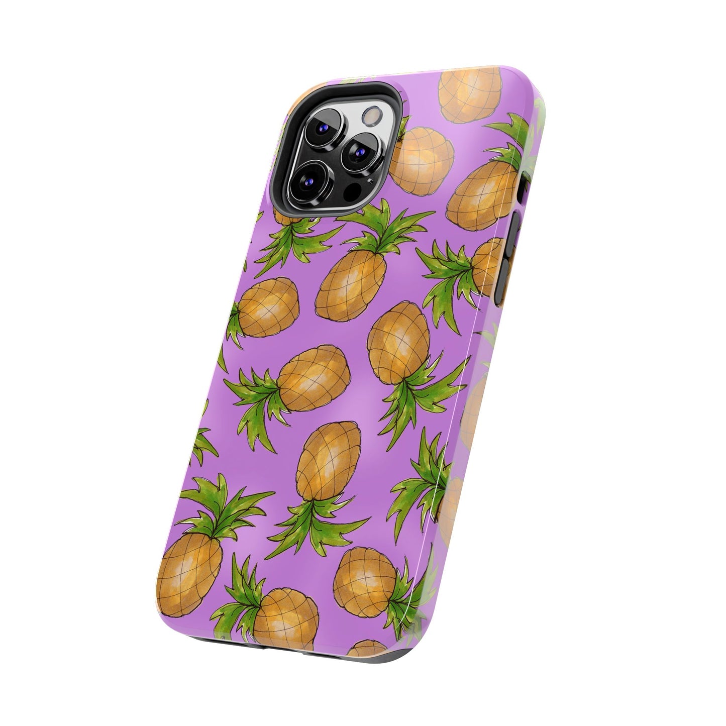 Pineapple Toss Lilac Phone Case