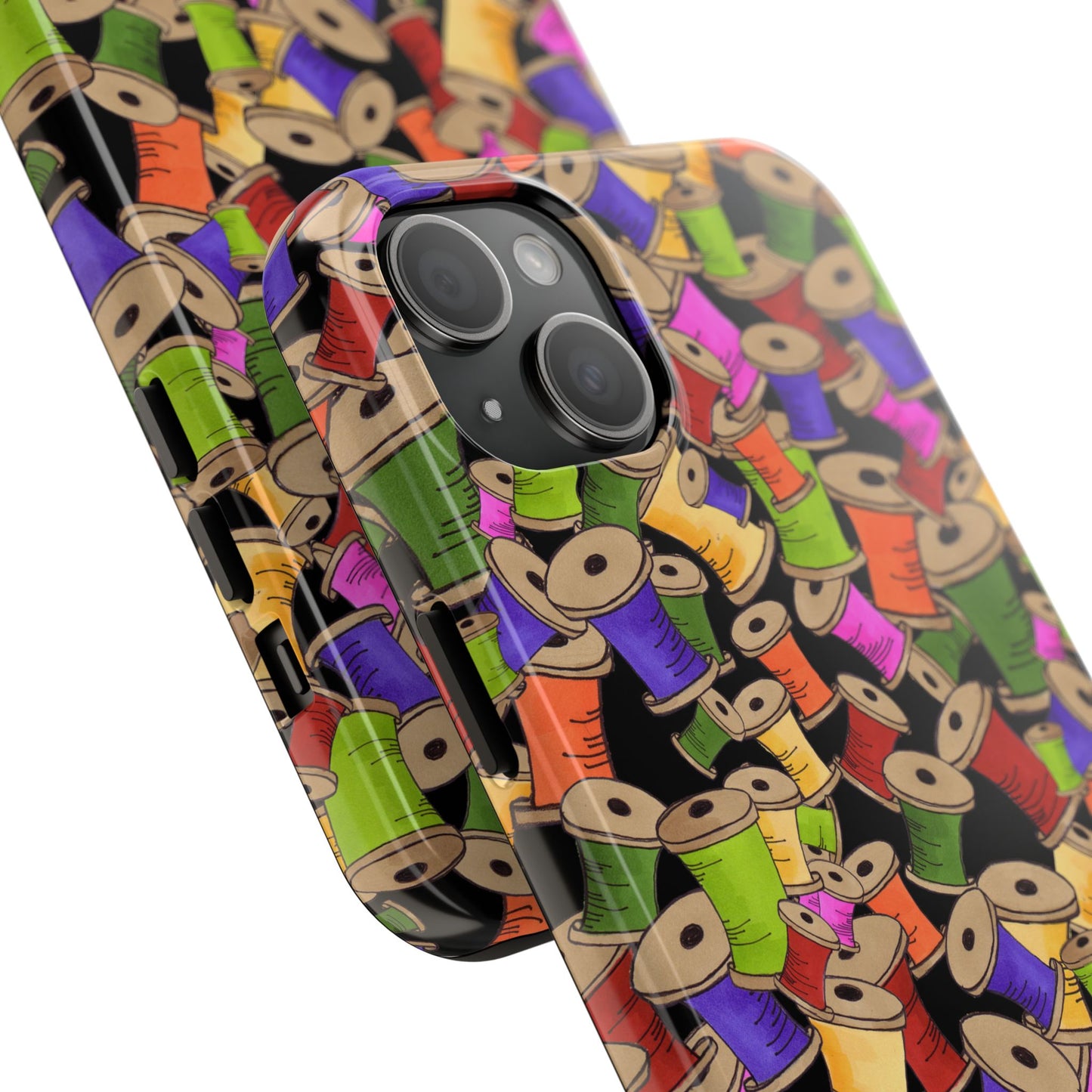 Spoolopoly Black Phone Case