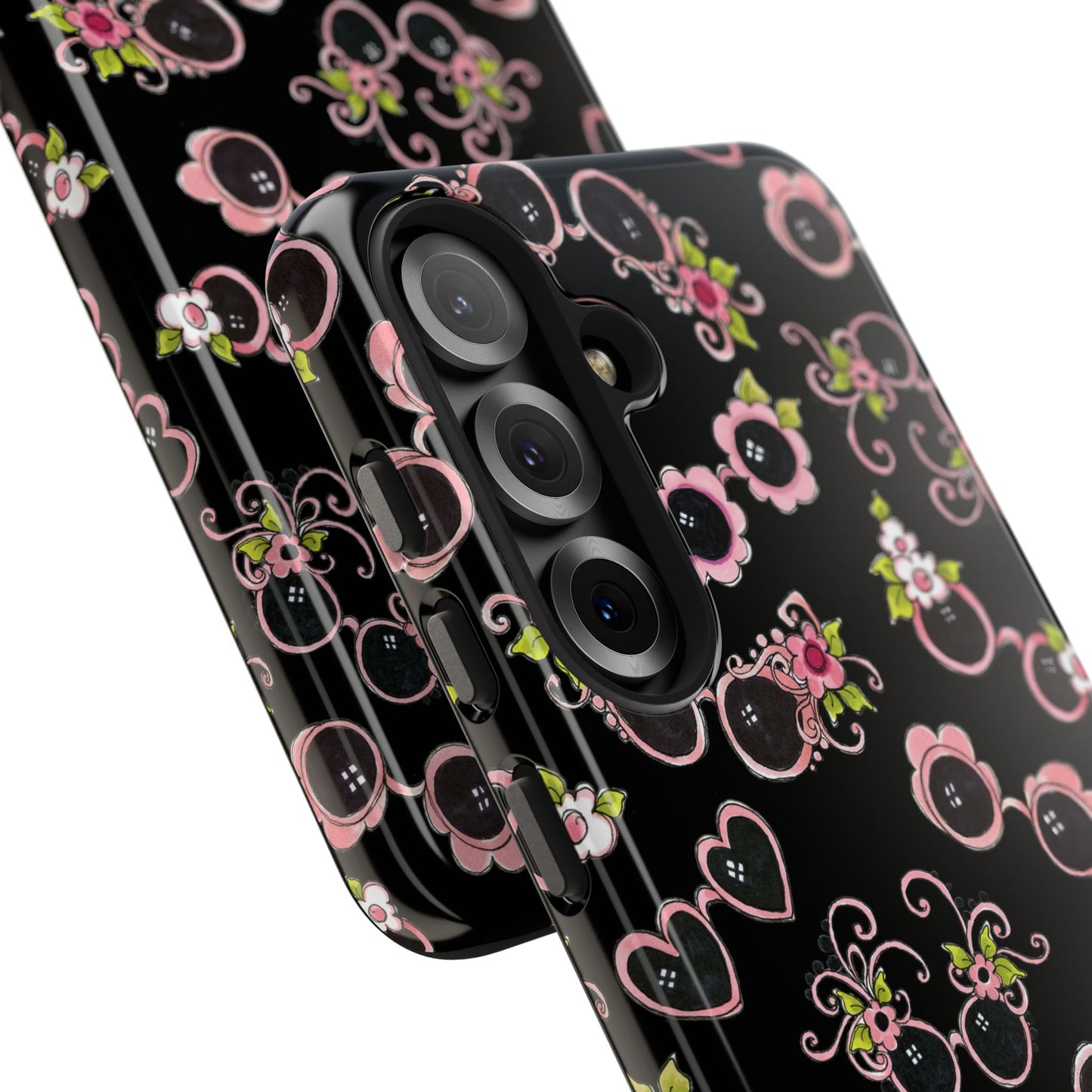 Tossed Shades Black Phone Case