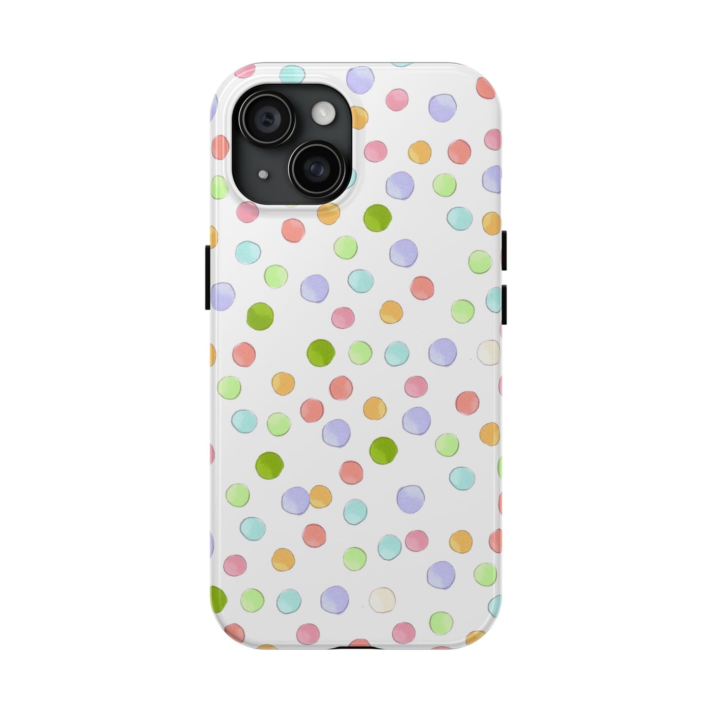 Happy Dots White Phone Case