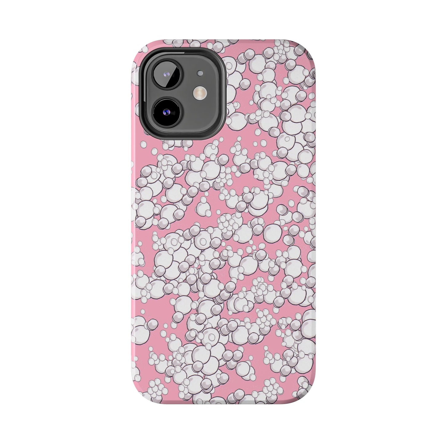 Bubble Dots Pink Phone Case