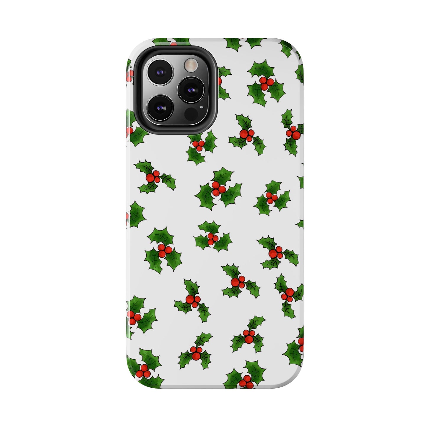 Lotsa Holly White Phone Case