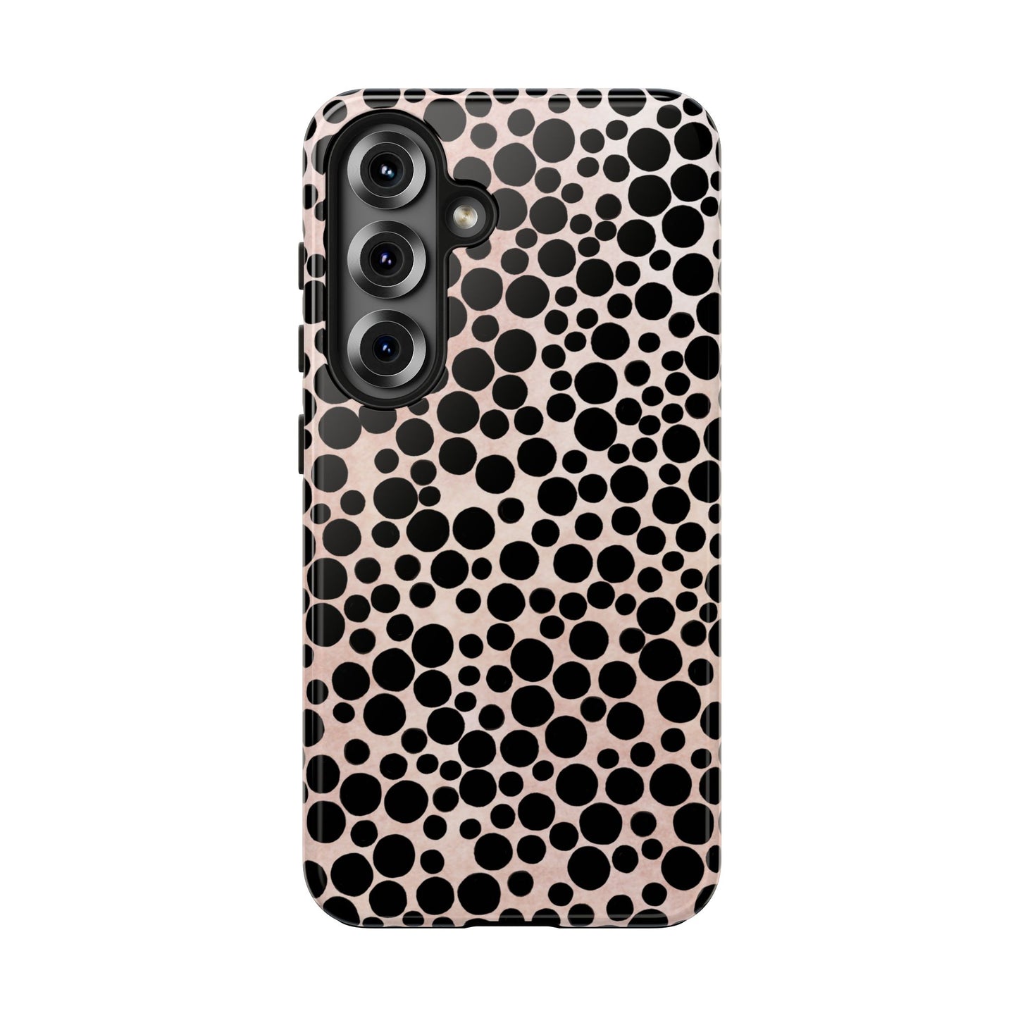 Felt Dots Pink Phone Case