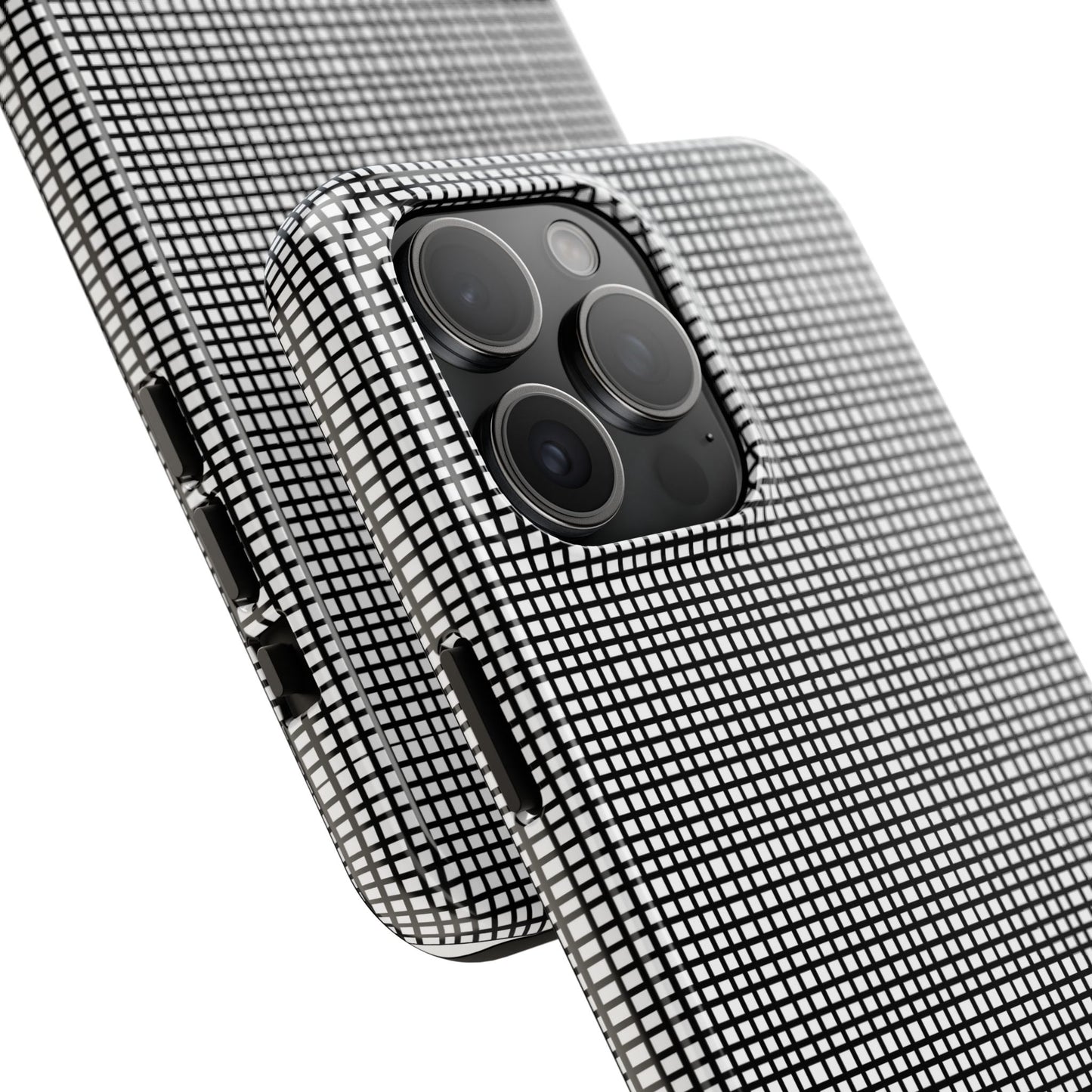 Window Pane White / Black Phone Case