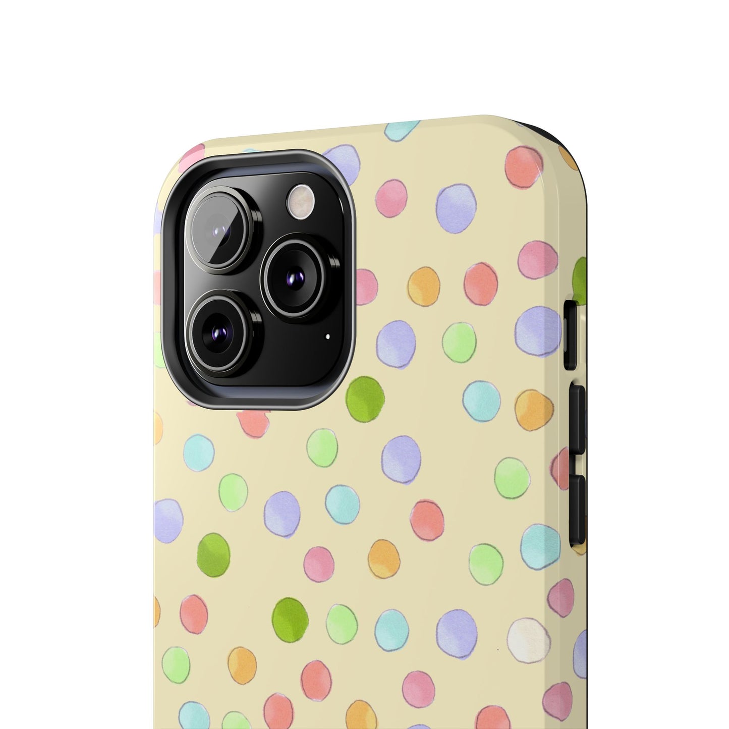 Happy Dots Yellow Phone Case