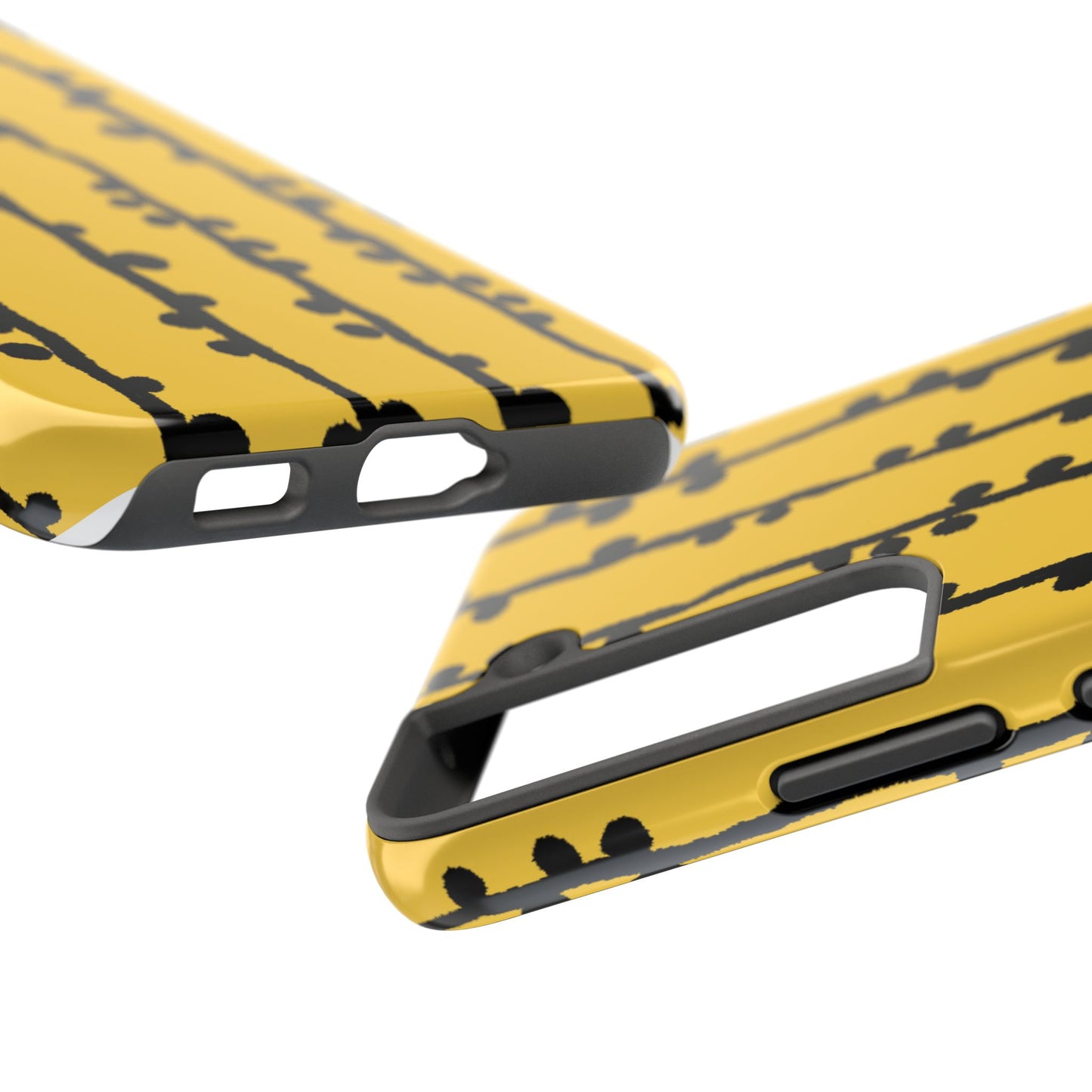 Loopy Stripe Yellow Phone Case