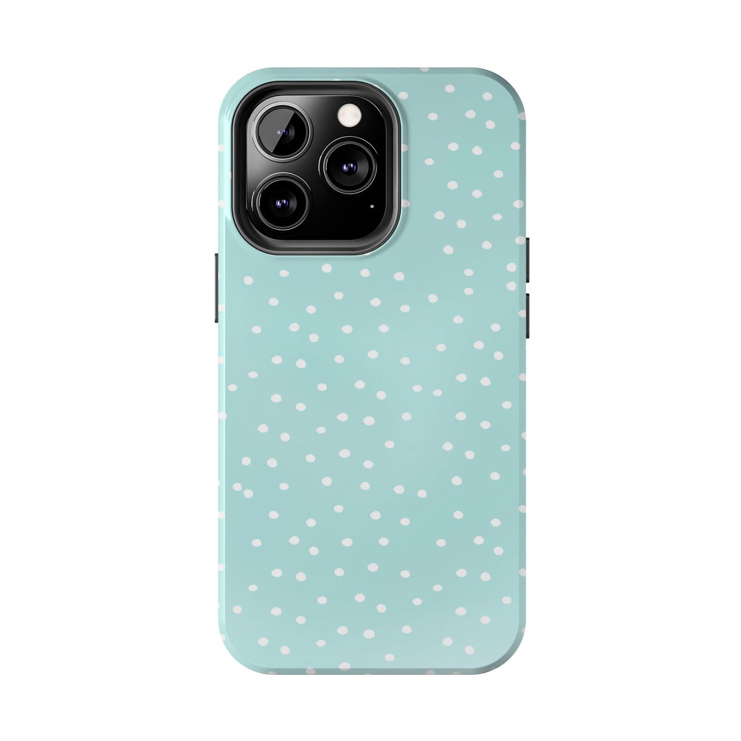 Petite Dots Seafoam / White Phone Case