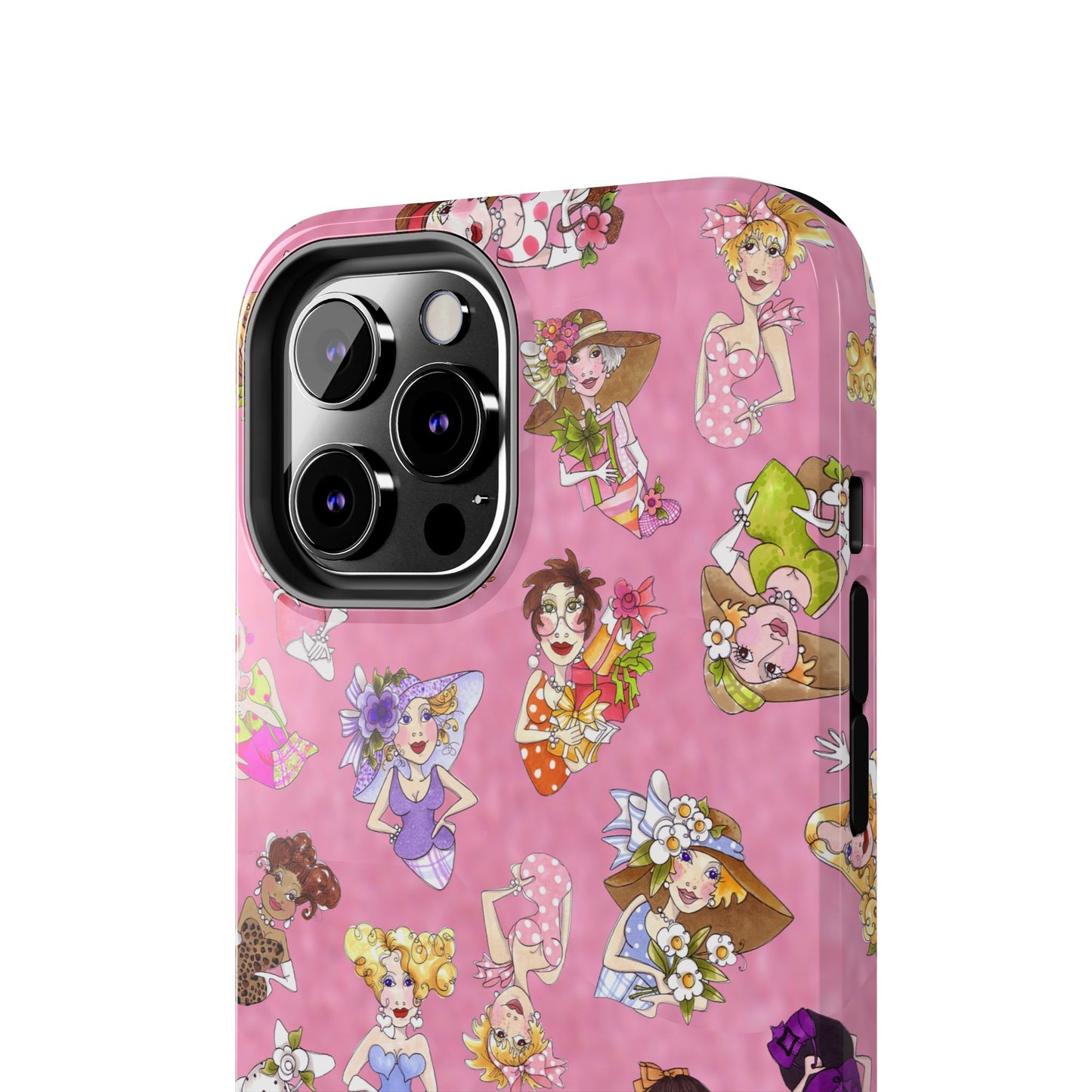 Fast Women Tossed Pink Phone Case