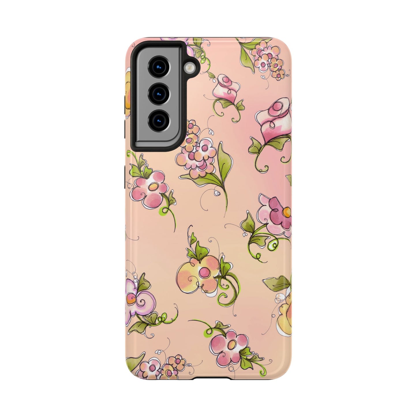 Flower Toss Sunrise Phone Case