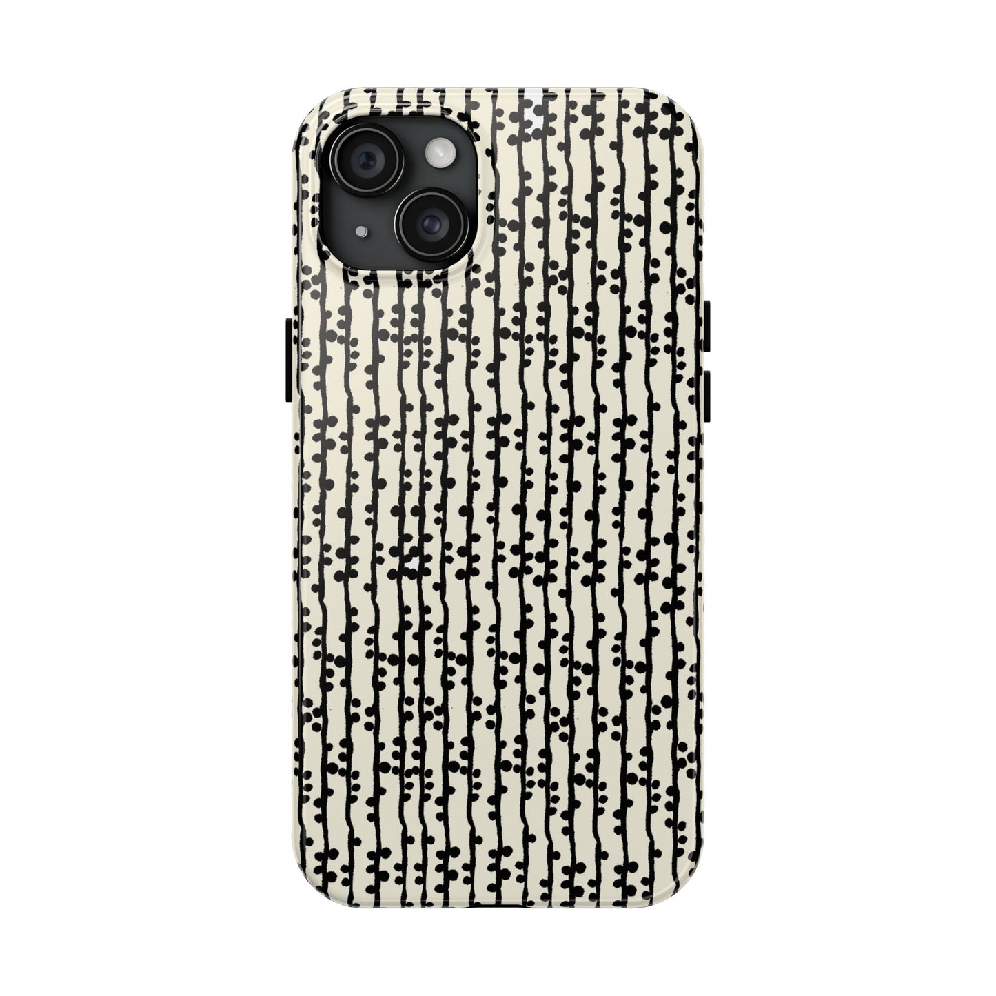 Loopy Stripe Bone Phone Case