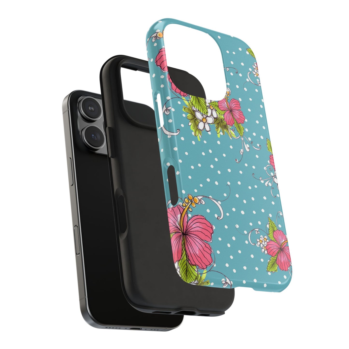 Lady Luau Turquoise Phone Case