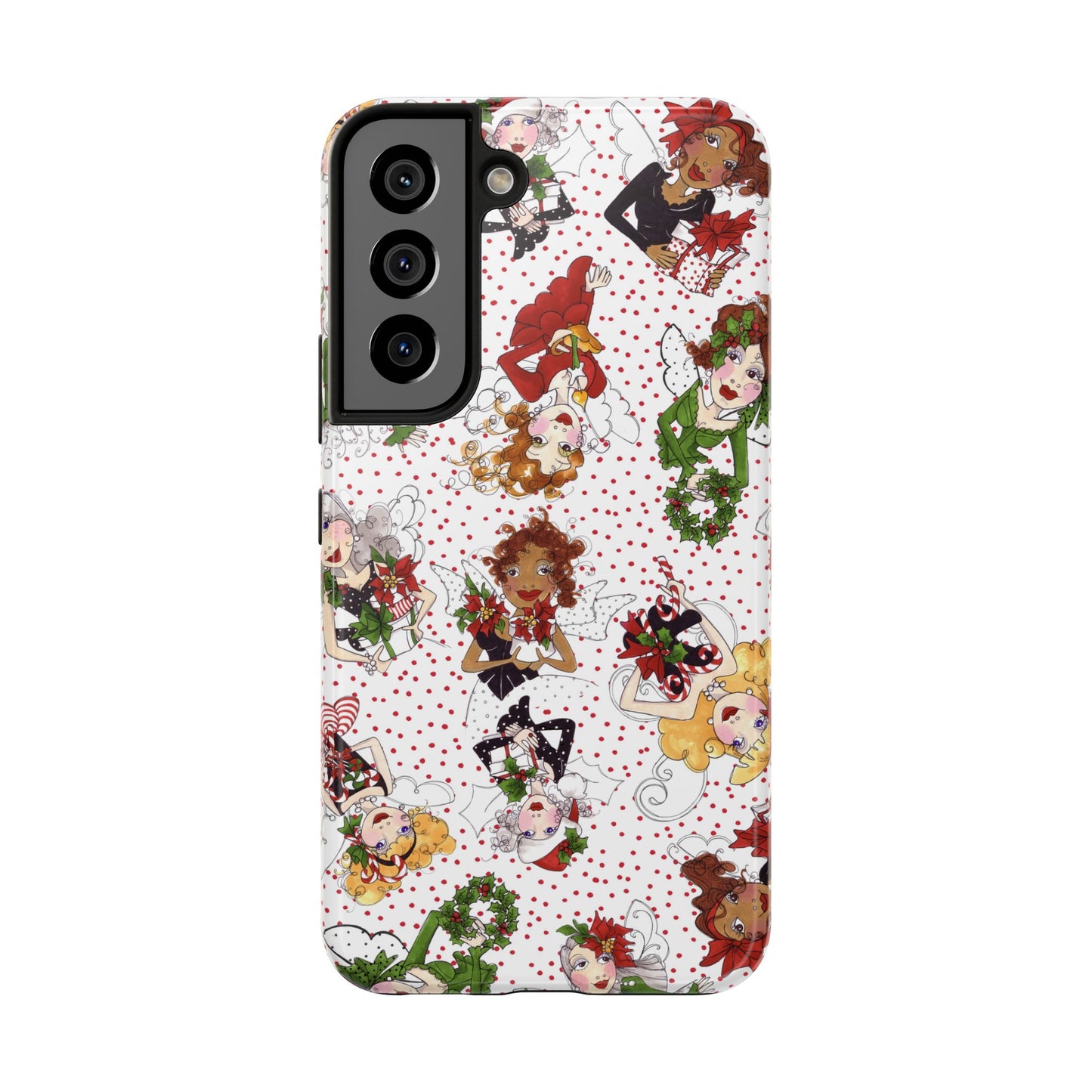 Fairy Toss White / Red Phone Case