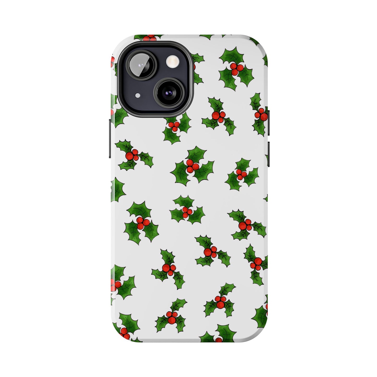 Lotsa Holly White Phone Case