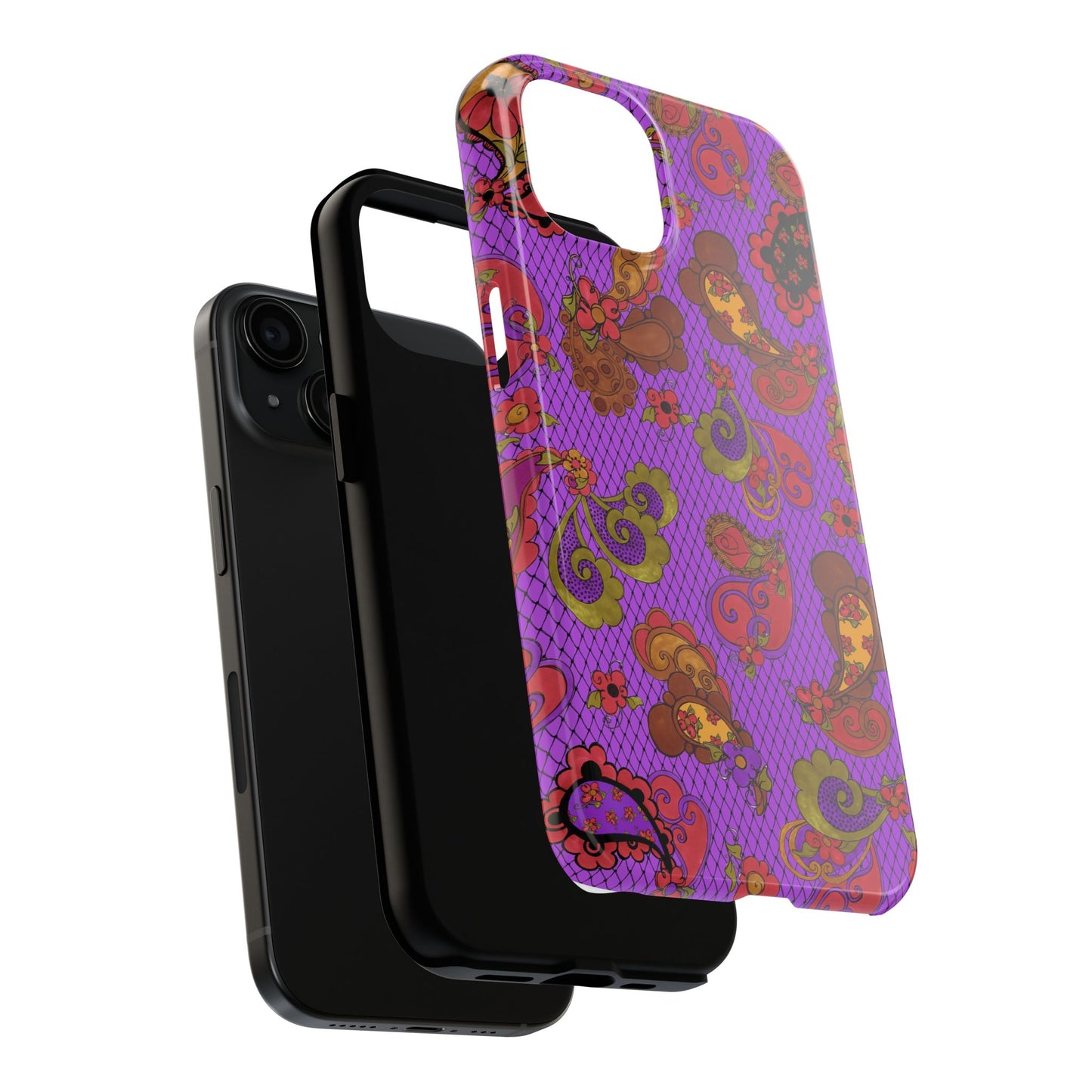 Posie Paisley Purple Phone Case