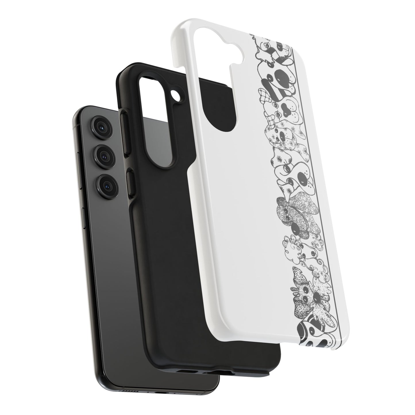 Doggie Dear Border Phone Case