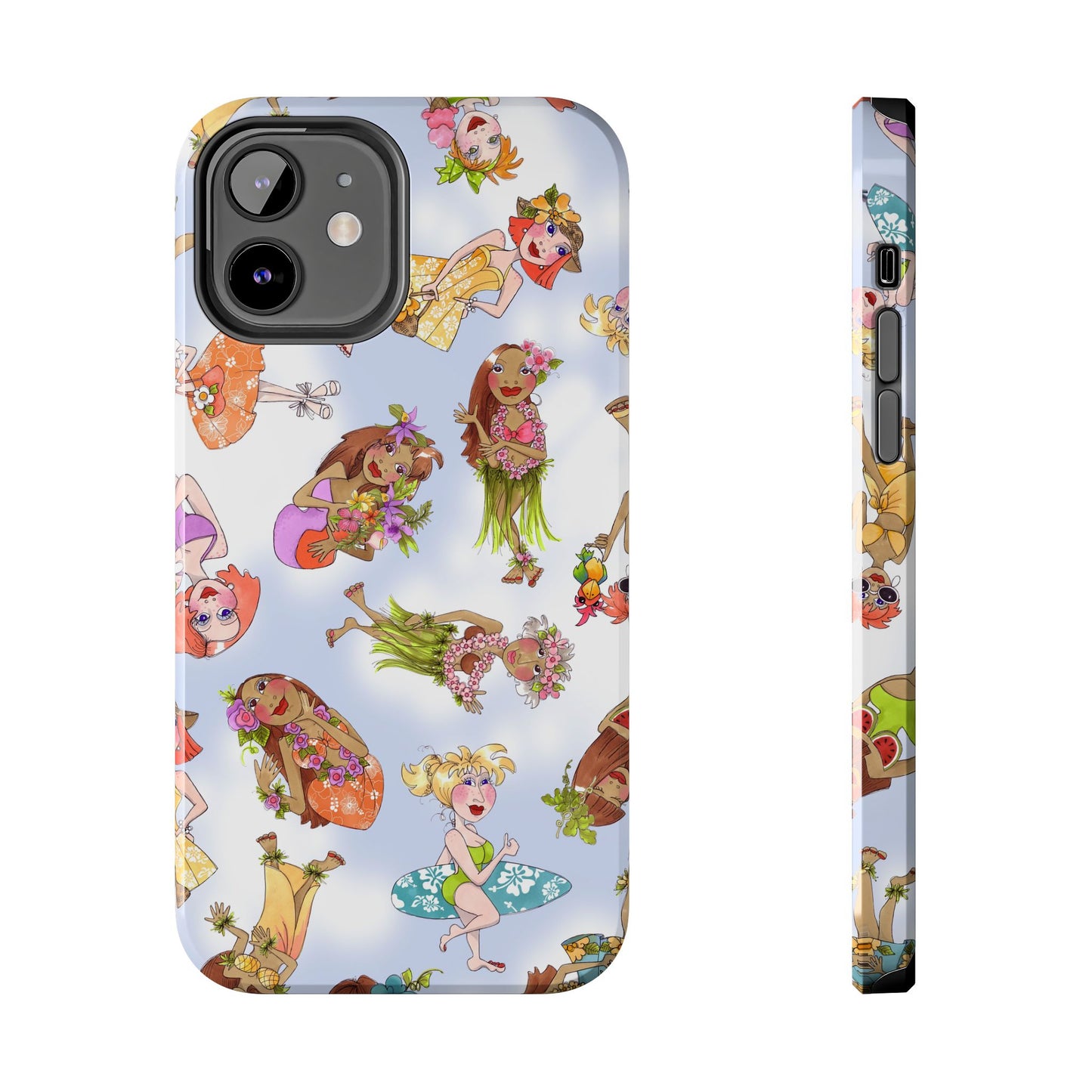 Island Toss Blue Sky Phone Case