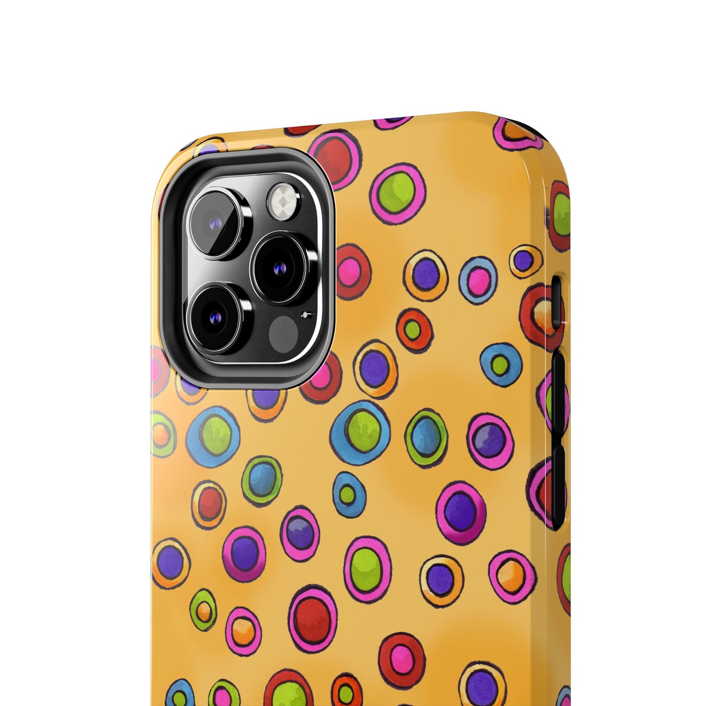 Dopey Dots Yellow Phone Case