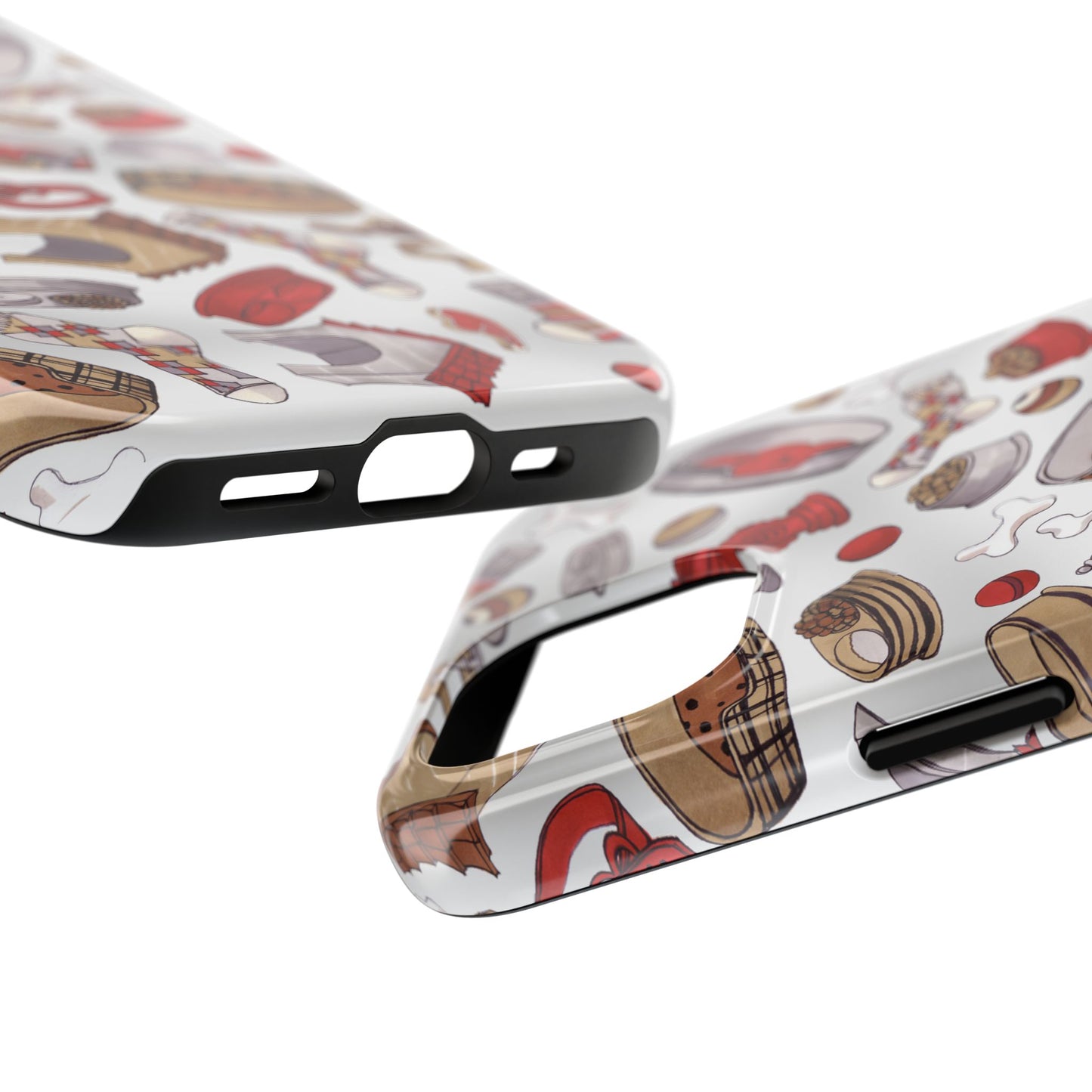 Doggie Stuff Gray Phone Case