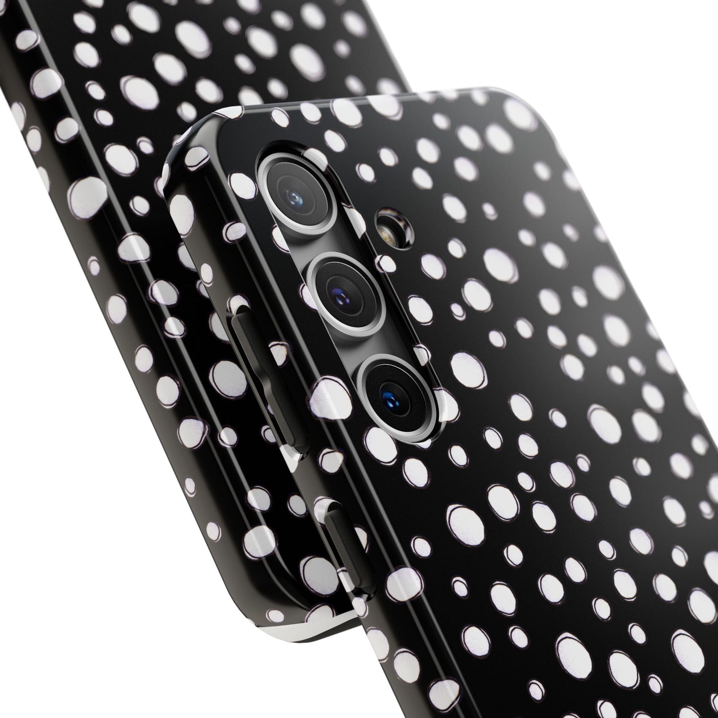 Pot Dots Black Phone Case
