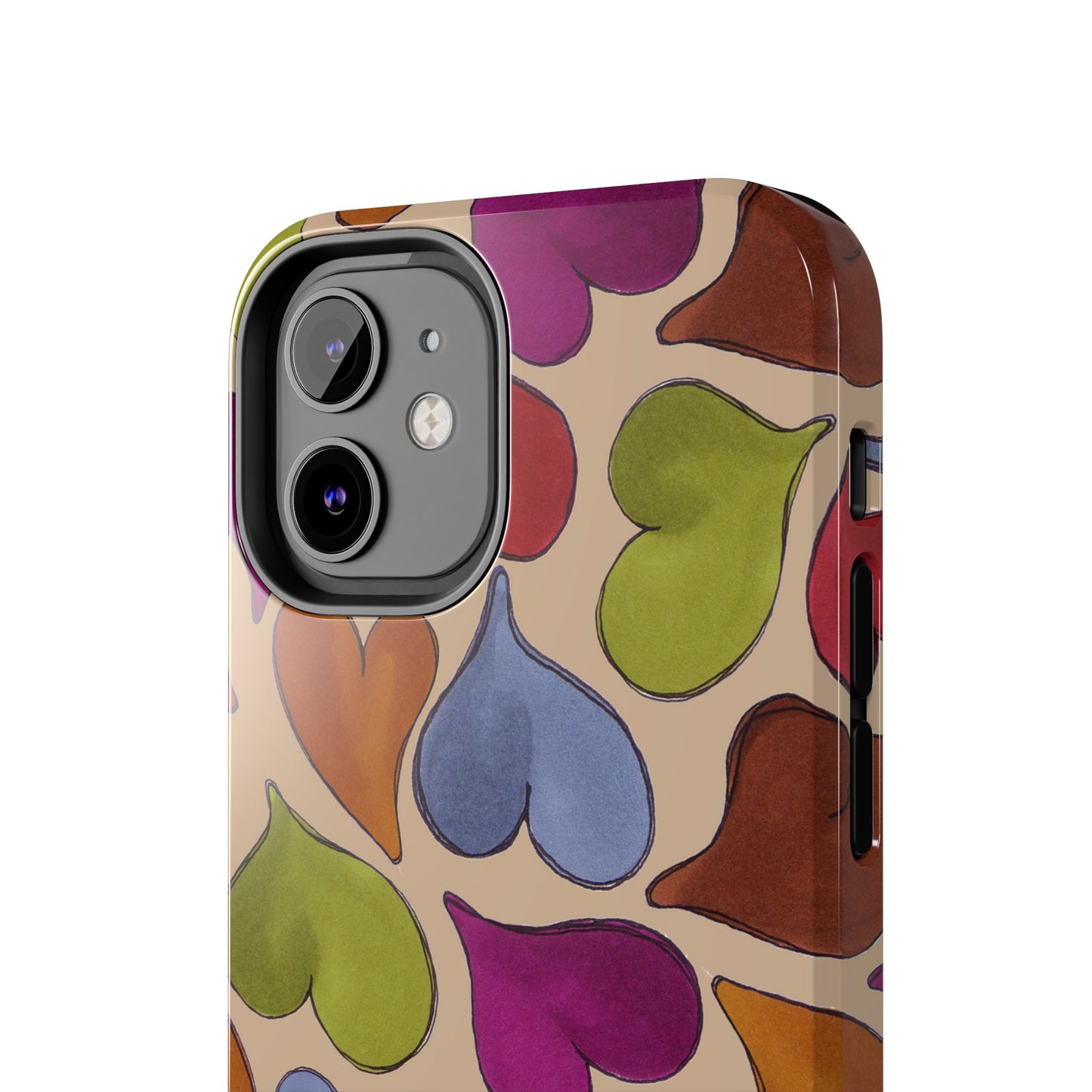 Big Hearted Khaki Phone Case