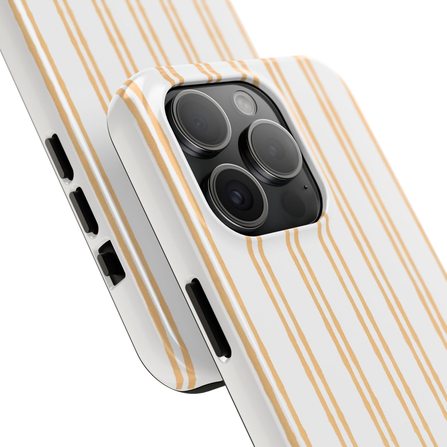 Double Stripe Yellow Phone Case