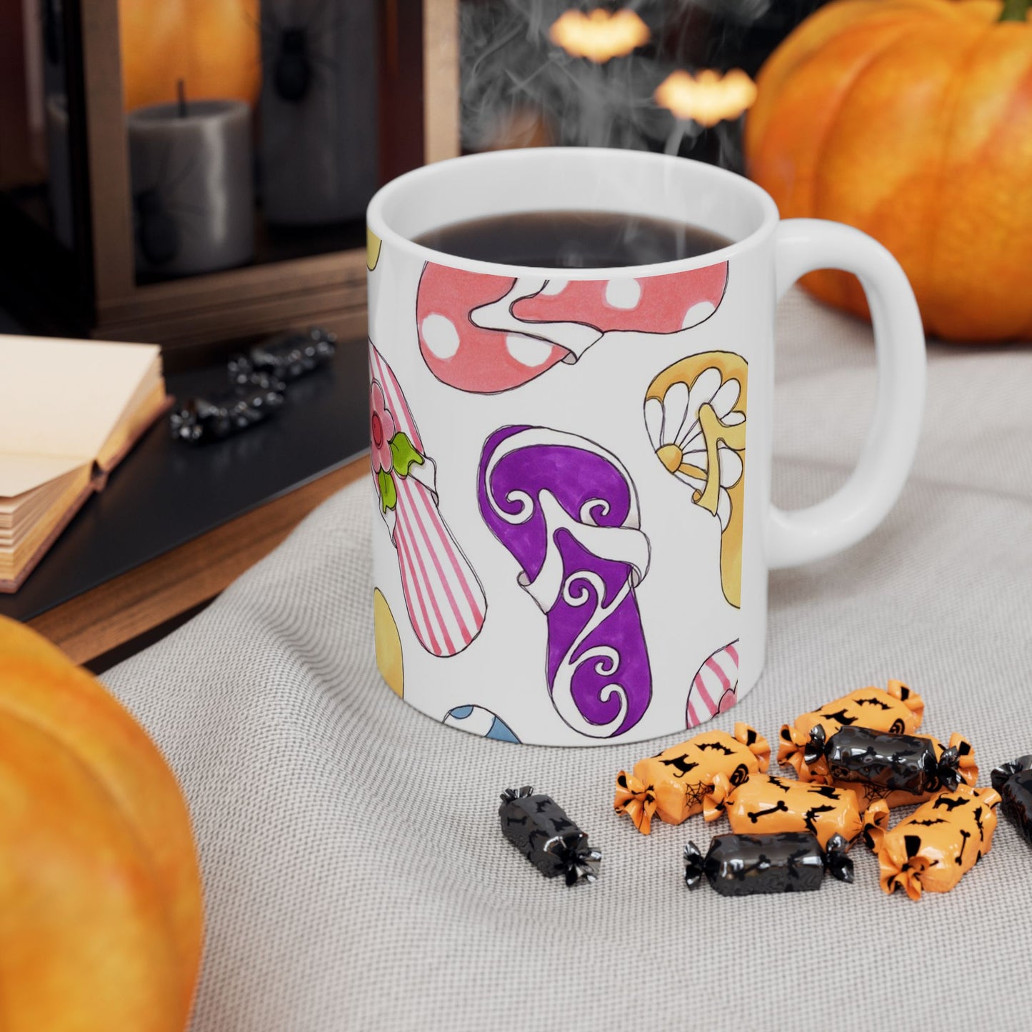 Flip Flops White Cup