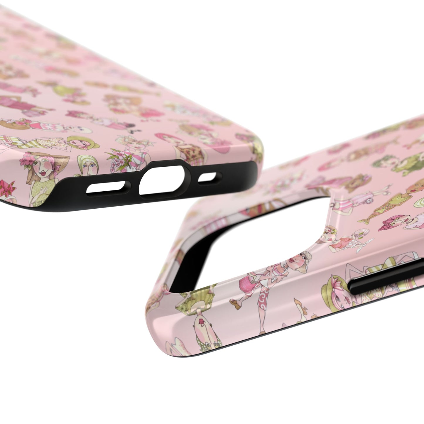 Tossed Ladies Pink Phone Case
