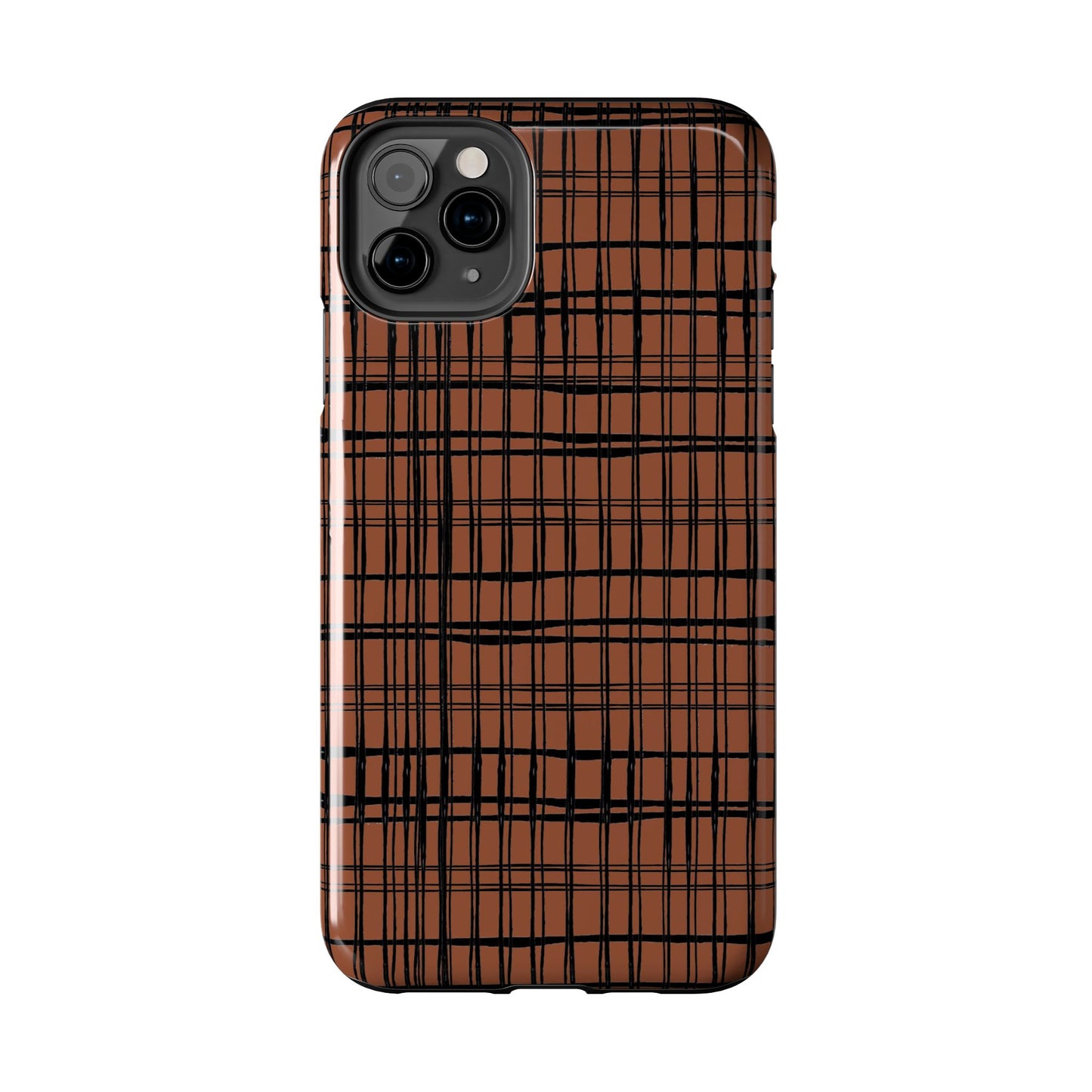 Doggie Fence Rust Phone Case