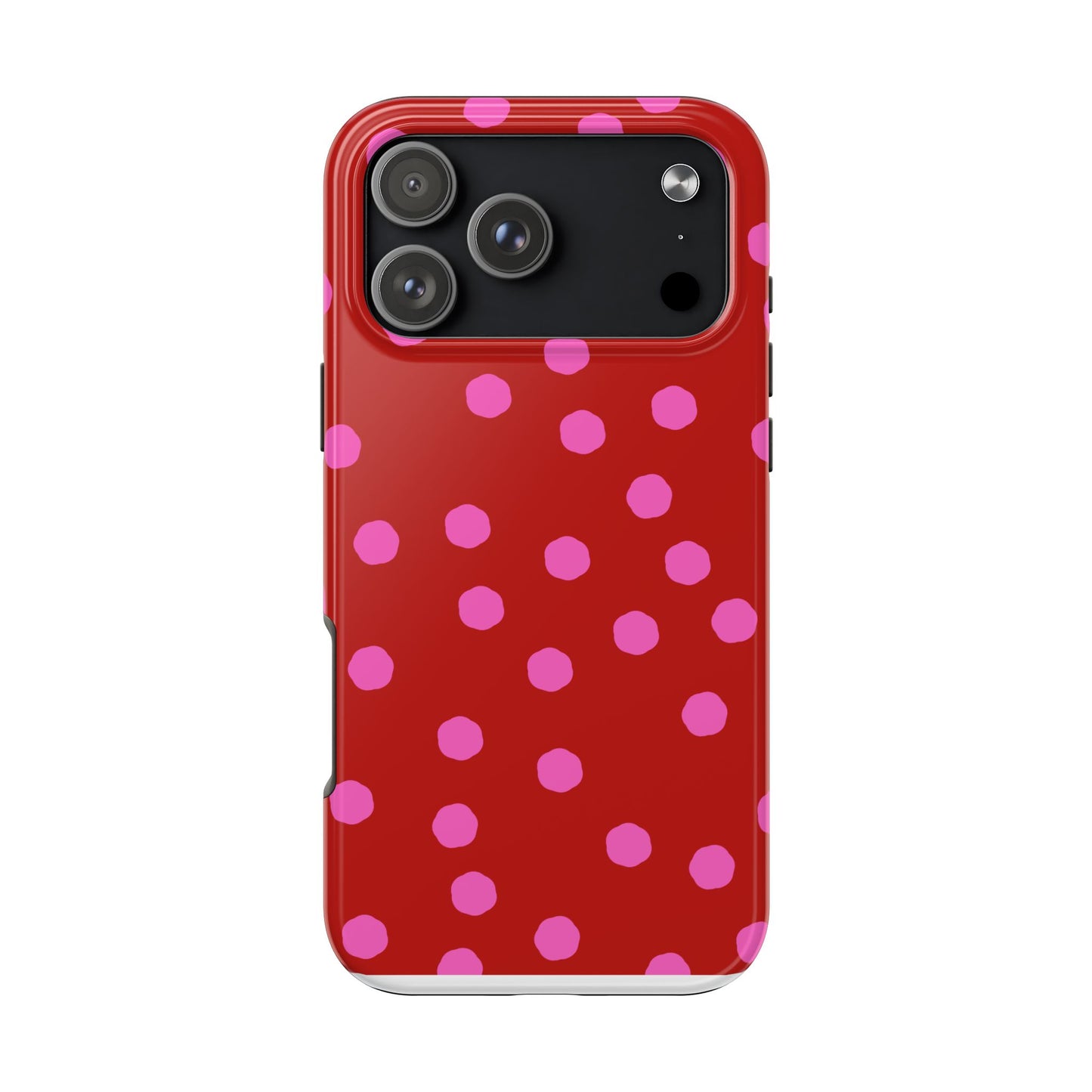 Jumbo Dots Red / Pink Phone Case