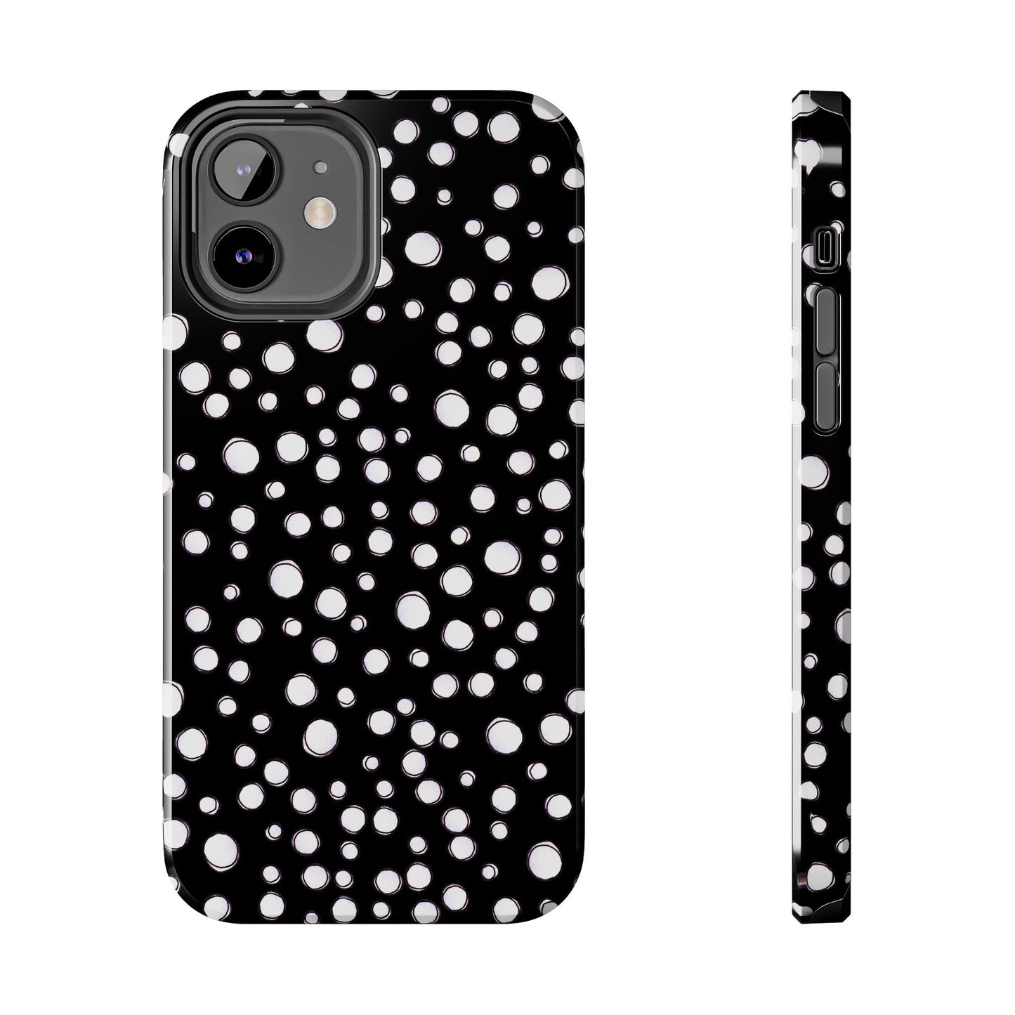 Pot Dots Black Phone Case