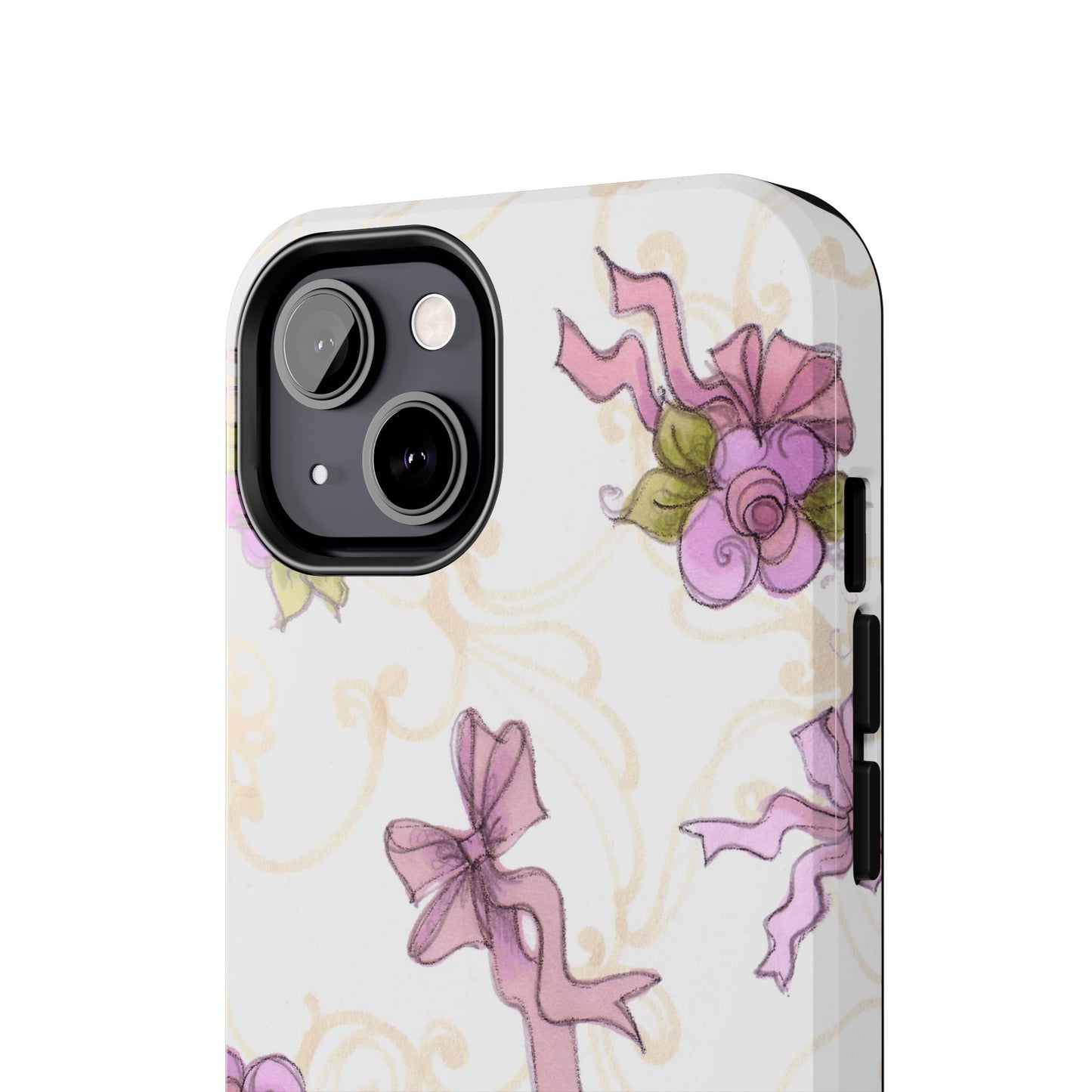 Flower Model Bow Flowers Phone Case