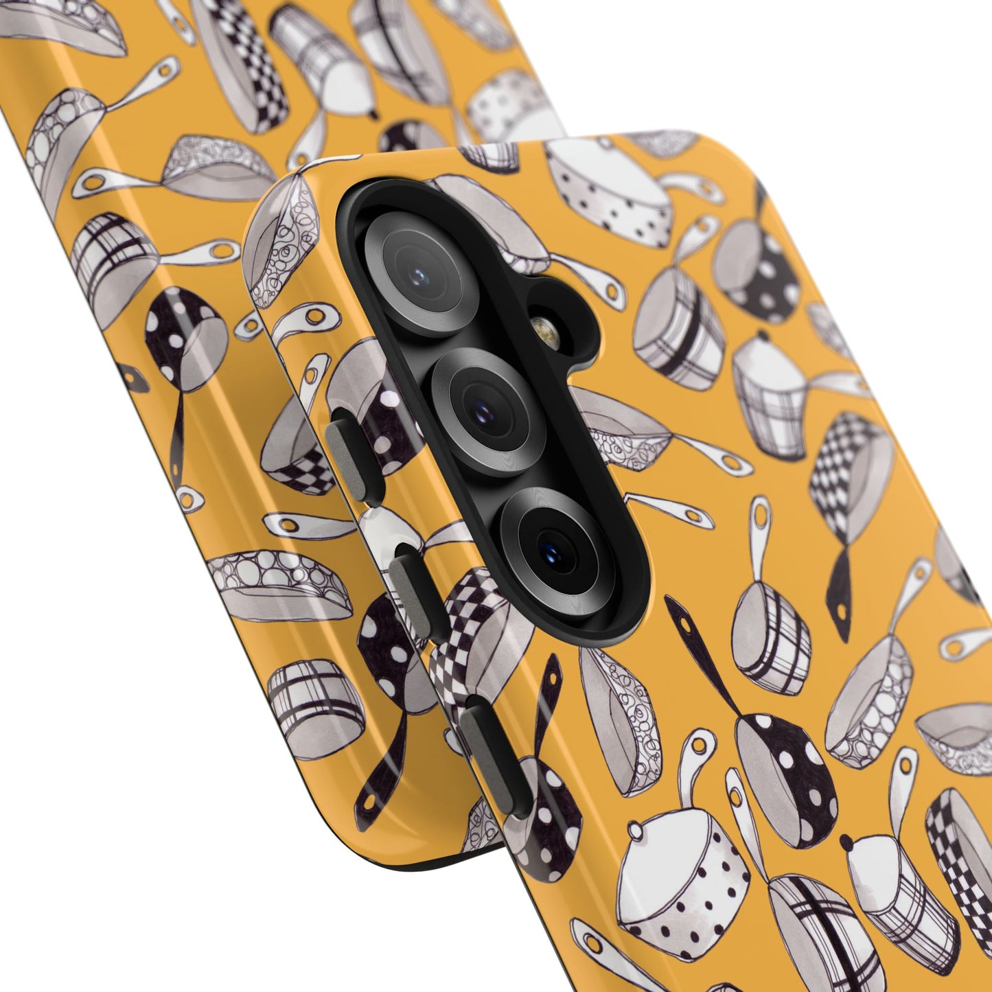 Pots & Pans Flyin' Yellow Phone Case